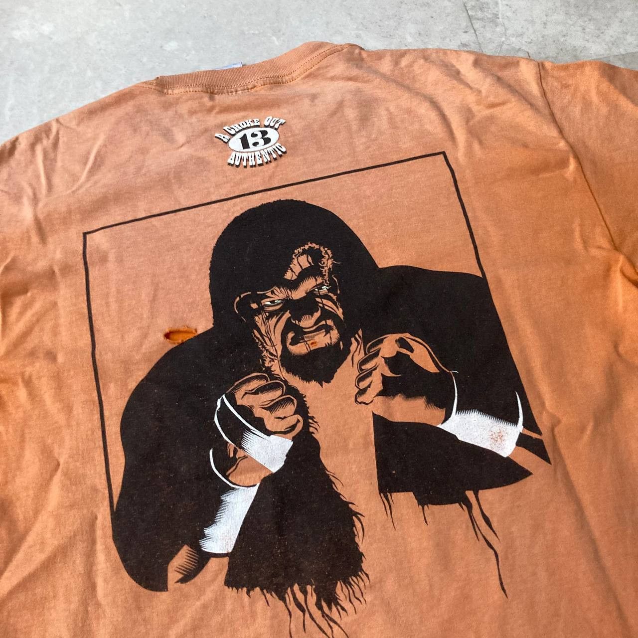 WWE Vintage Y2K Taz ECW Hardcore Wrestling Distressed Tee Size US L / EU 52-54 / 3 - 14 Thumbnail