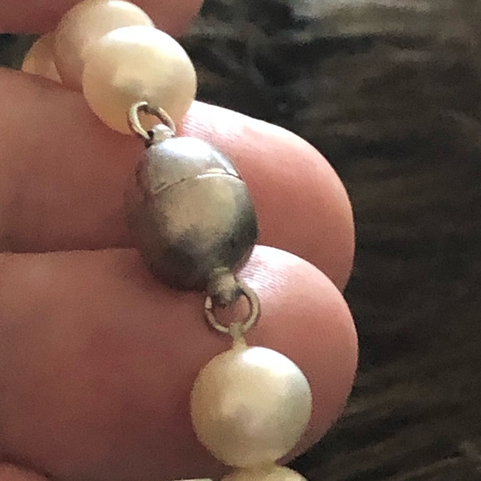 Jewelry Genuine fresh water pearl sterling silver necklace Size ONE SIZE - 5 Thumbnail