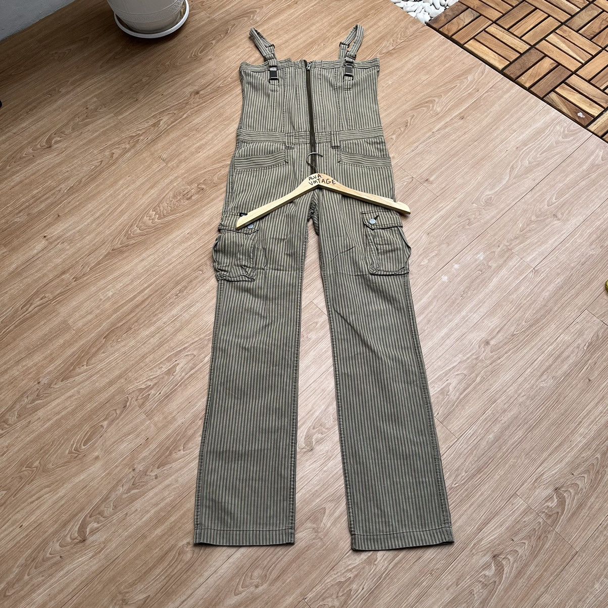 Hysteric Glamour × Japanese Brand Vintage Hysteric Glamour Jumpsuits overalls Hickory Stripe Size US 32 / EU 48 - 3 Thumbnail