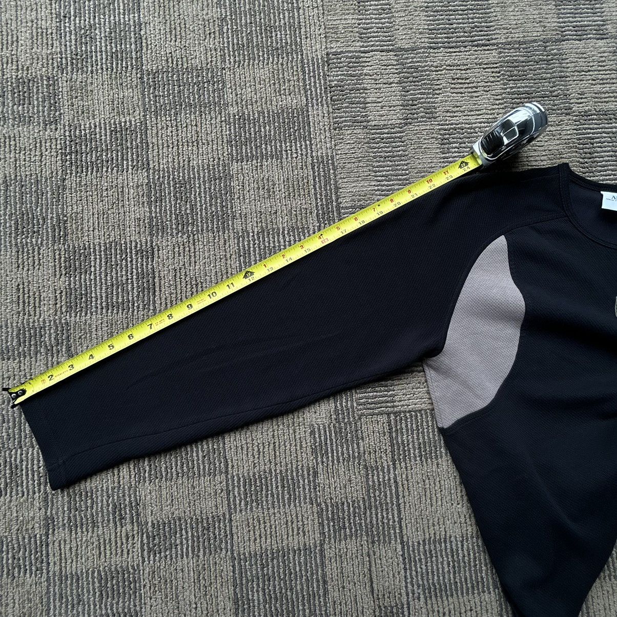 Armani Exchange Vintage Armani Exchange Chest Logo Black Longsleeve Shirt Size L / US 10 / IT 46 - 6 Thumbnail