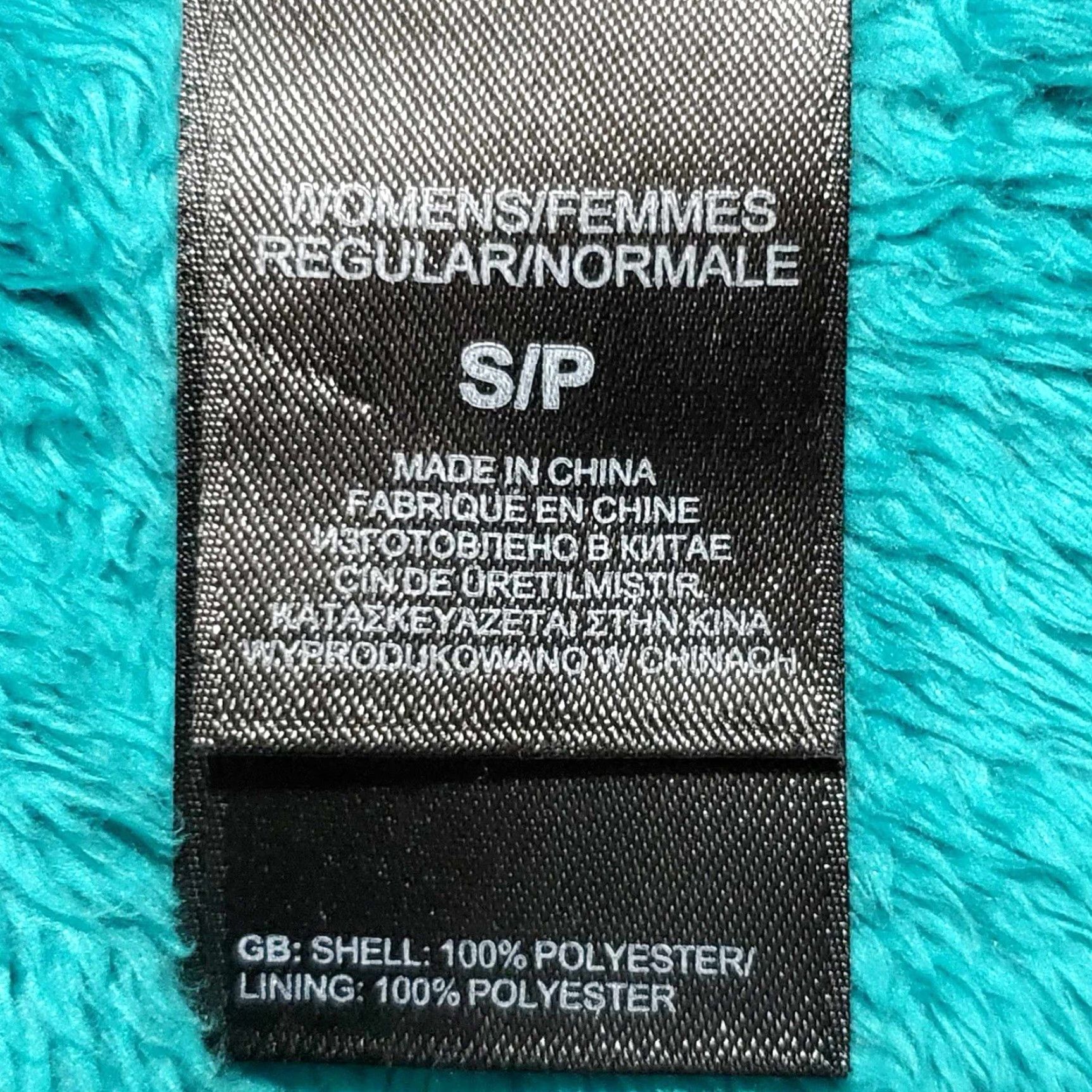 The North Face North Face Jacket Womens Small Teal Green Fuzzy Fleece Full Zip Mock Neck S Size S / US 4 / IT 40 - 7 Thumbnail