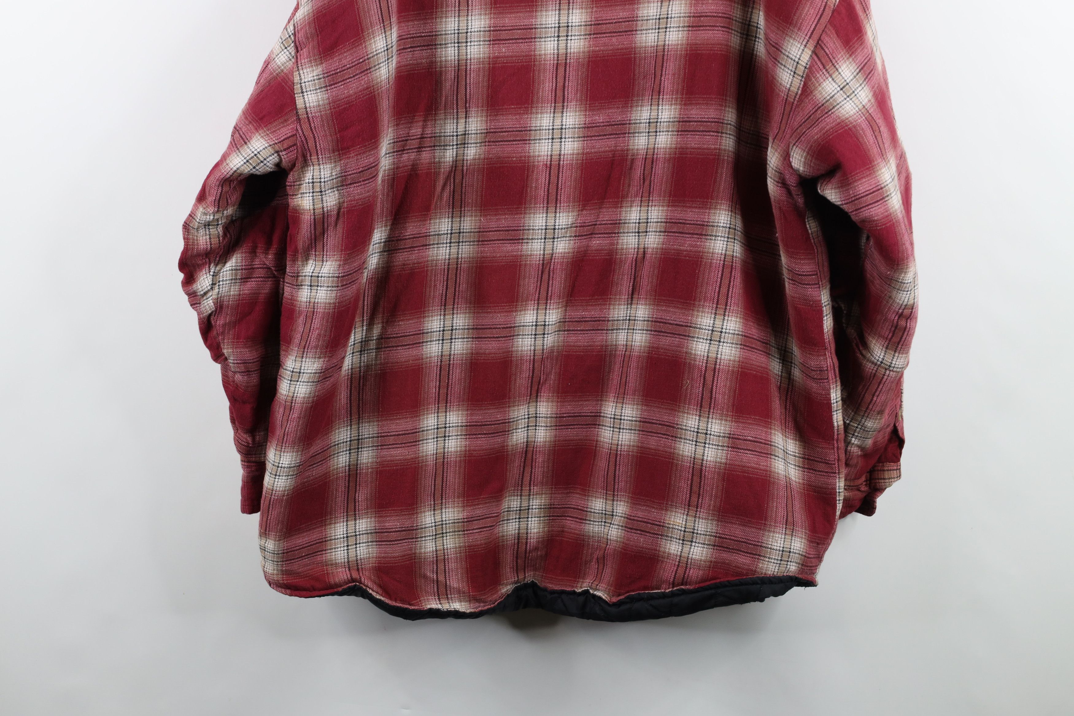 Vintage Vintage 90s Streetwear Flannel Shirt Jacket Jac Shirt Size US L / EU 52-54 / 3 - 15 Thumbnail