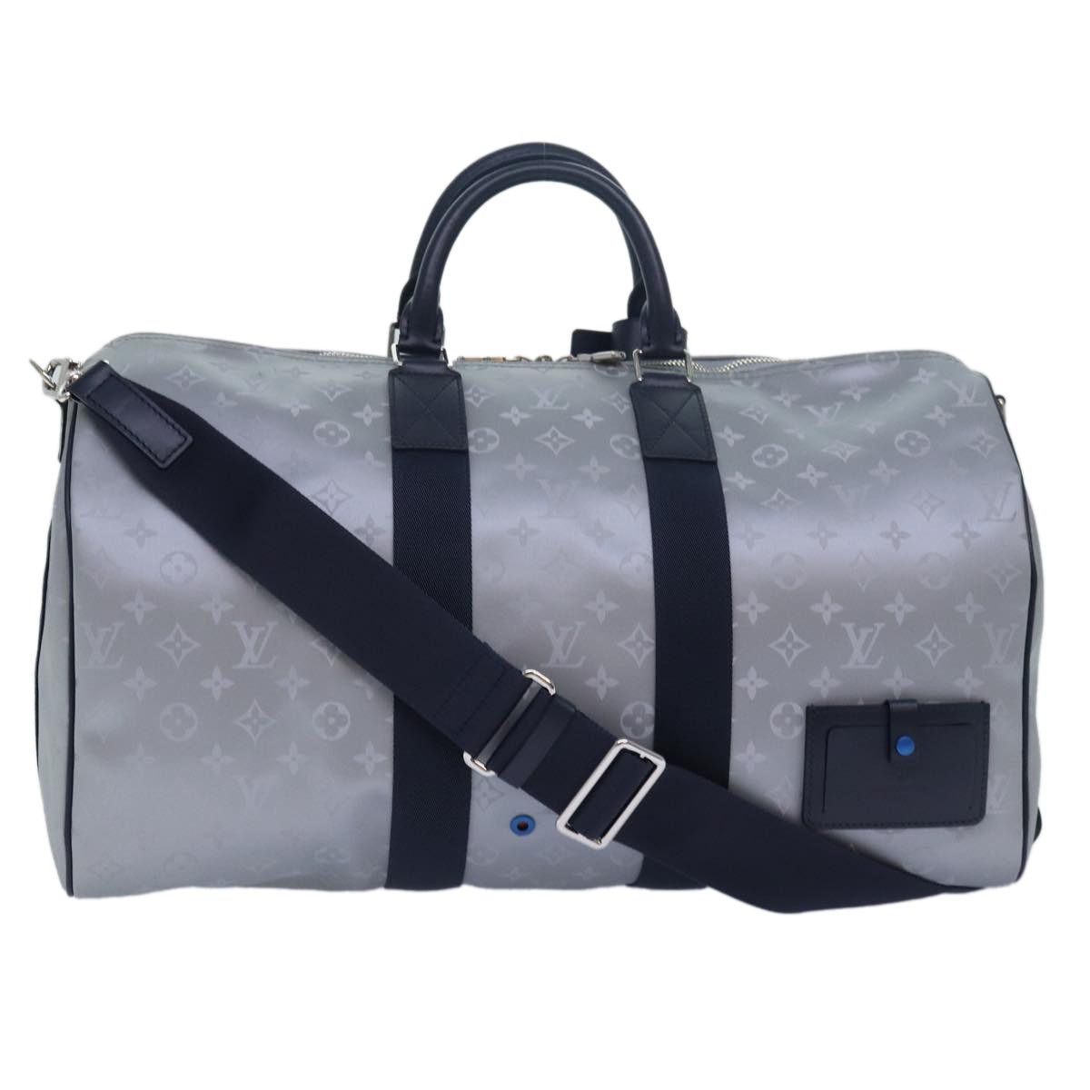 Louis Vuitton LOUIS VUITTON Monogram Satellite Keepall Bandouliere 50 Size ONE SIZE - 1 Thumbnail