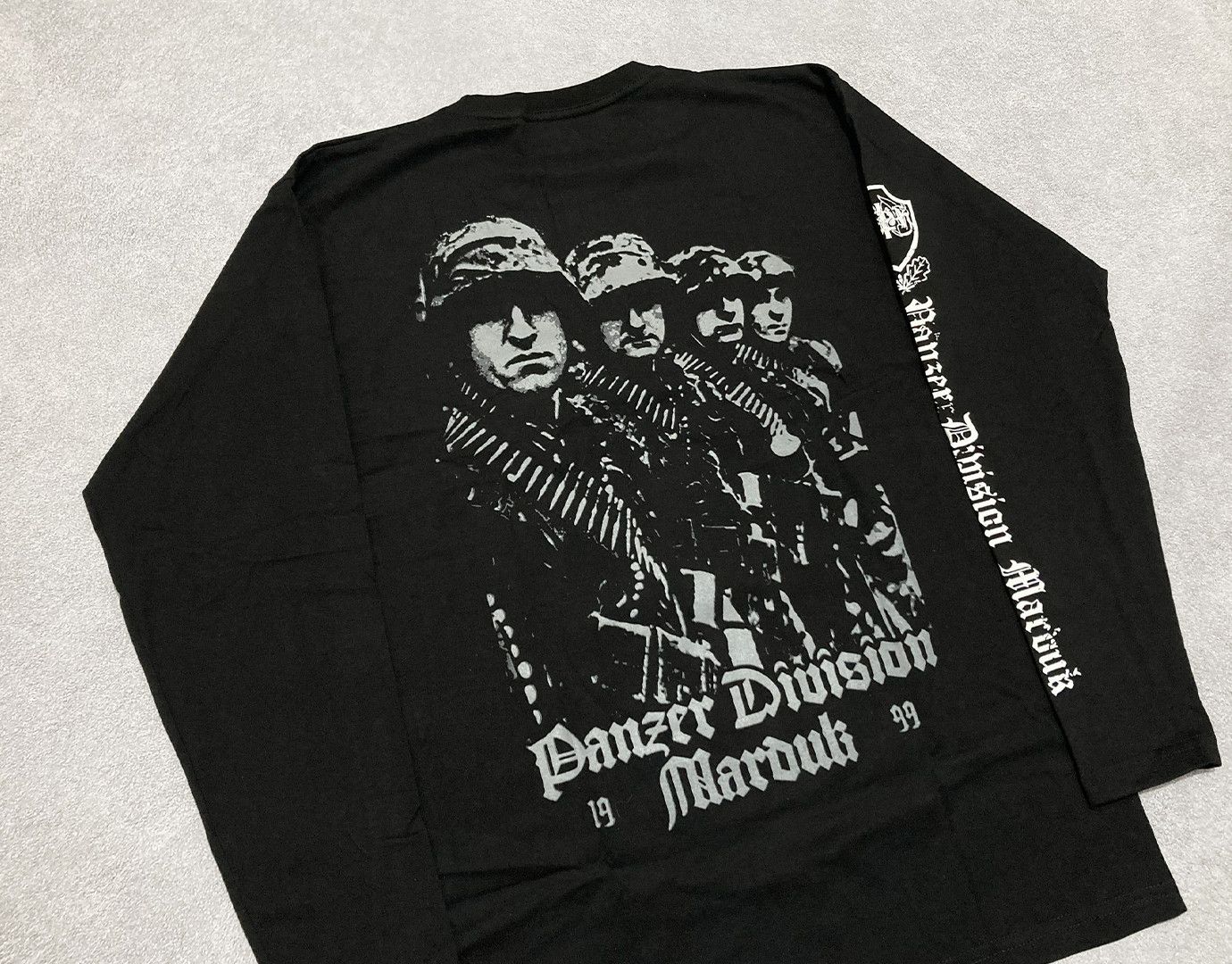 Band Tees Long Sleeve Marduk - Panzer Division Marduk - black metal Size US L / EU 52-54 / 3 - 6 Thumbnail