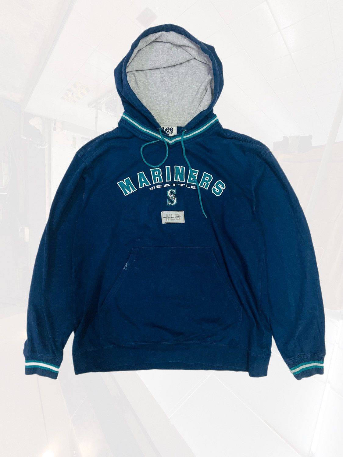 MLB × Vintage Vintage Lee Seattle Mariners Hoodie Size US L / EU 52-54 / 3 - 1 Thumbnail