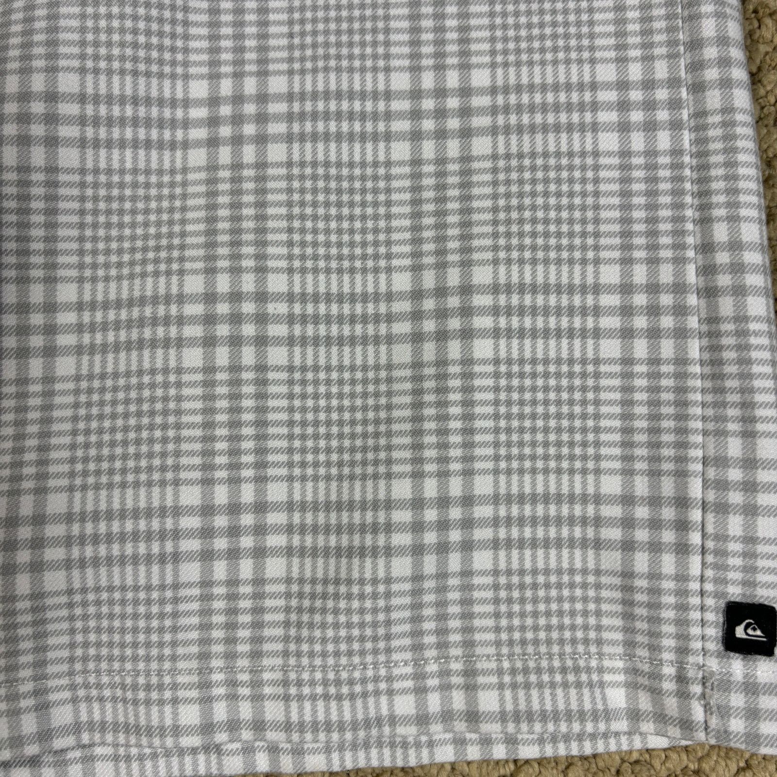 Quiksilver vintage y2k 2000s Quiksilver baggy wide leg plaid 34x11 emo Size US 34 / EU 50 - 6 Thumbnail