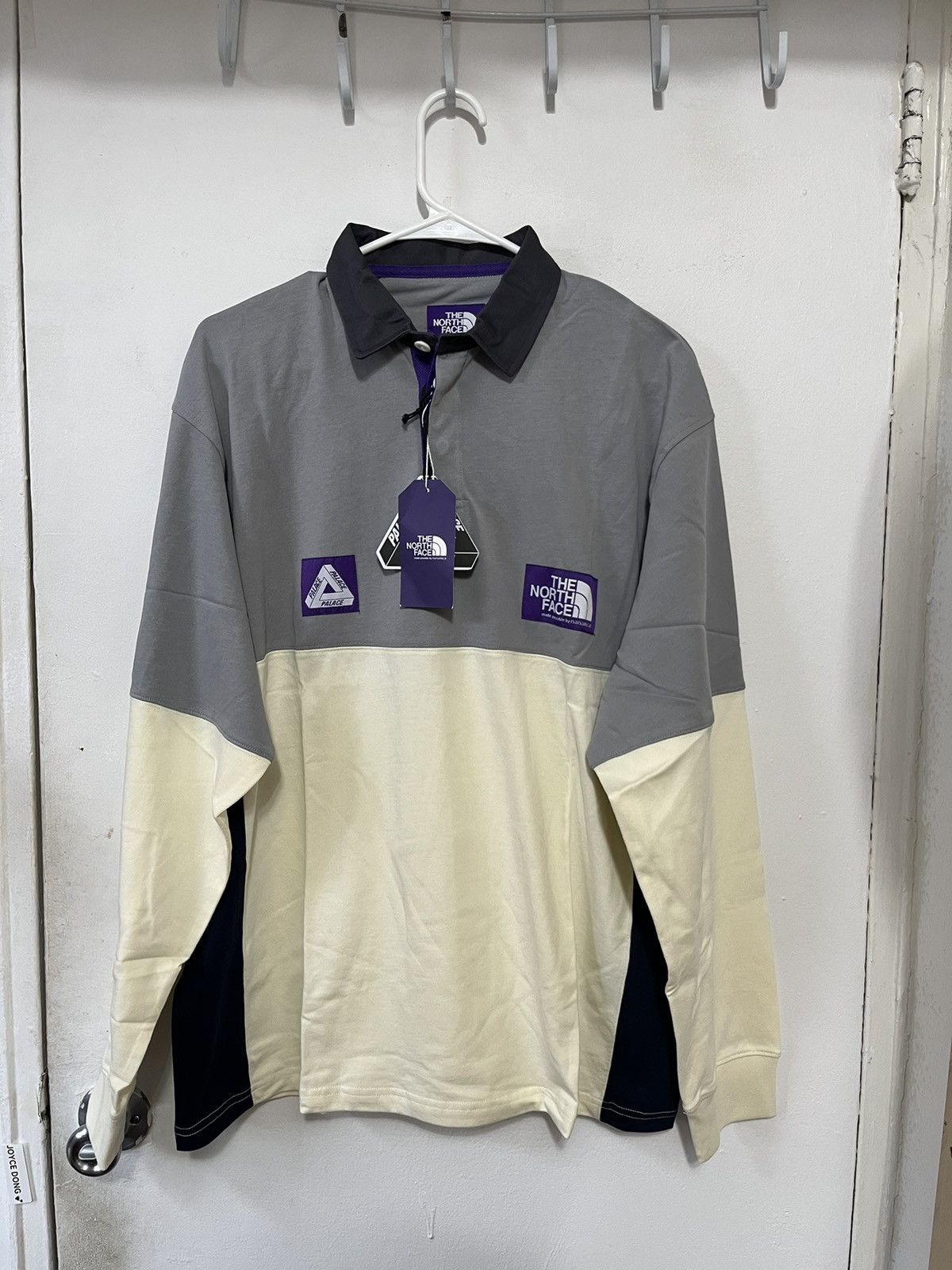 Palace palace x the north face polo Grailed