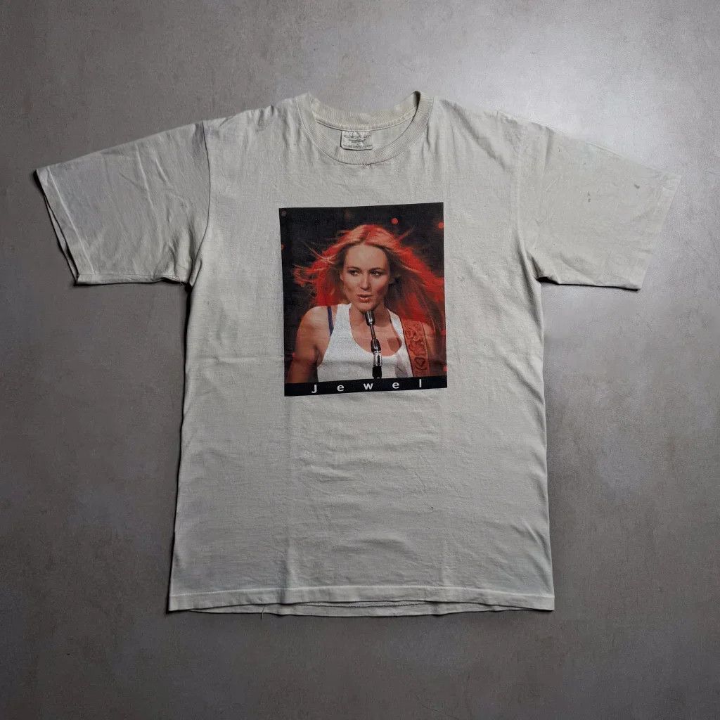 Other Vintage Ecosport White 2002 'Jewel This Way Tour" Merch T-shirt Size US M / EU 48-50 / 2 - 1 Thumbnail