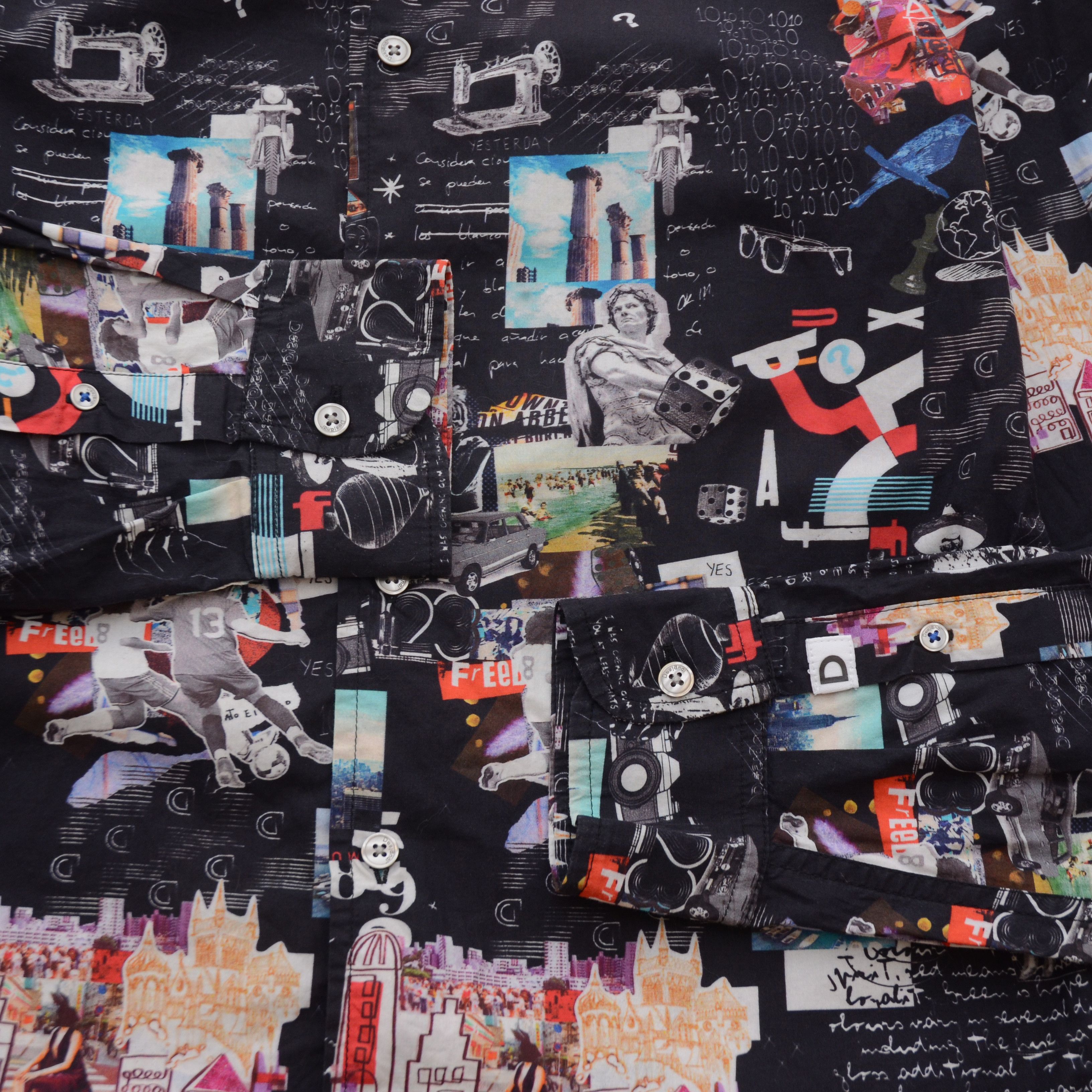 Desigual Desigual Shirt S Slim Abstract Multicolor Forever Young Y2K Size US S / EU 44-46 / 1 - 9 Thumbnail
