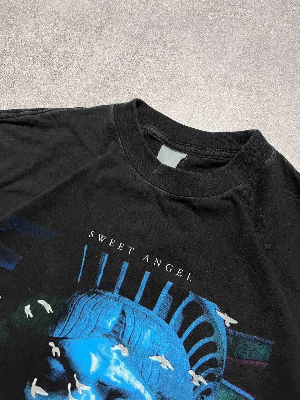 Band Tees × Vintage Vintage 1994 Jimi Hendrix Sweet Angel single stitch t-shirt Size US L / EU 52-54 / 3 - 3 Thumbnail