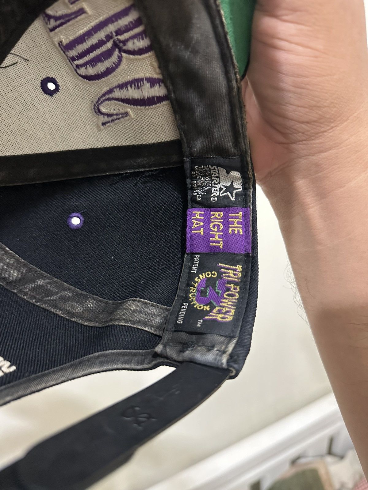 NBA × Starter 90’s Lakers Starter Snapback Size ONE SIZE - 6 Thumbnail