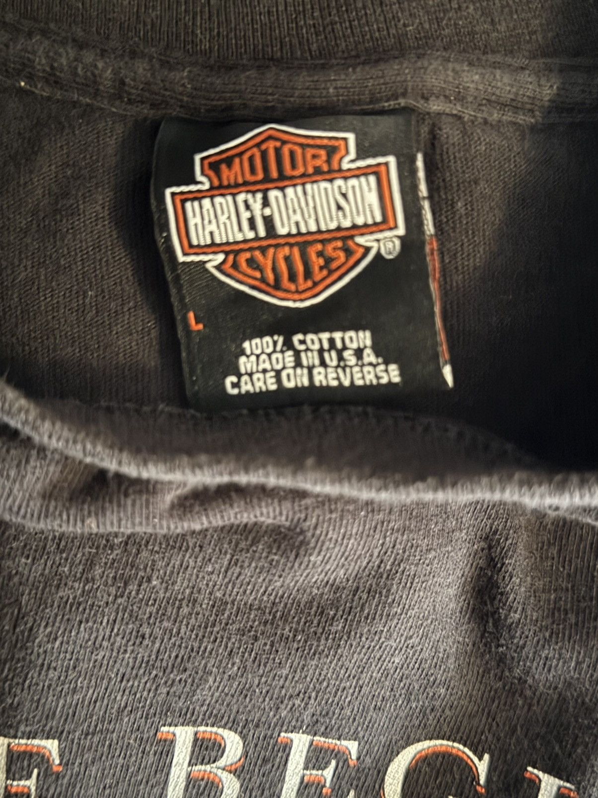 Harley Davidson Mens vintage Harley Davidson tee Size US L / EU 52-54 / 3 - 4 Thumbnail
