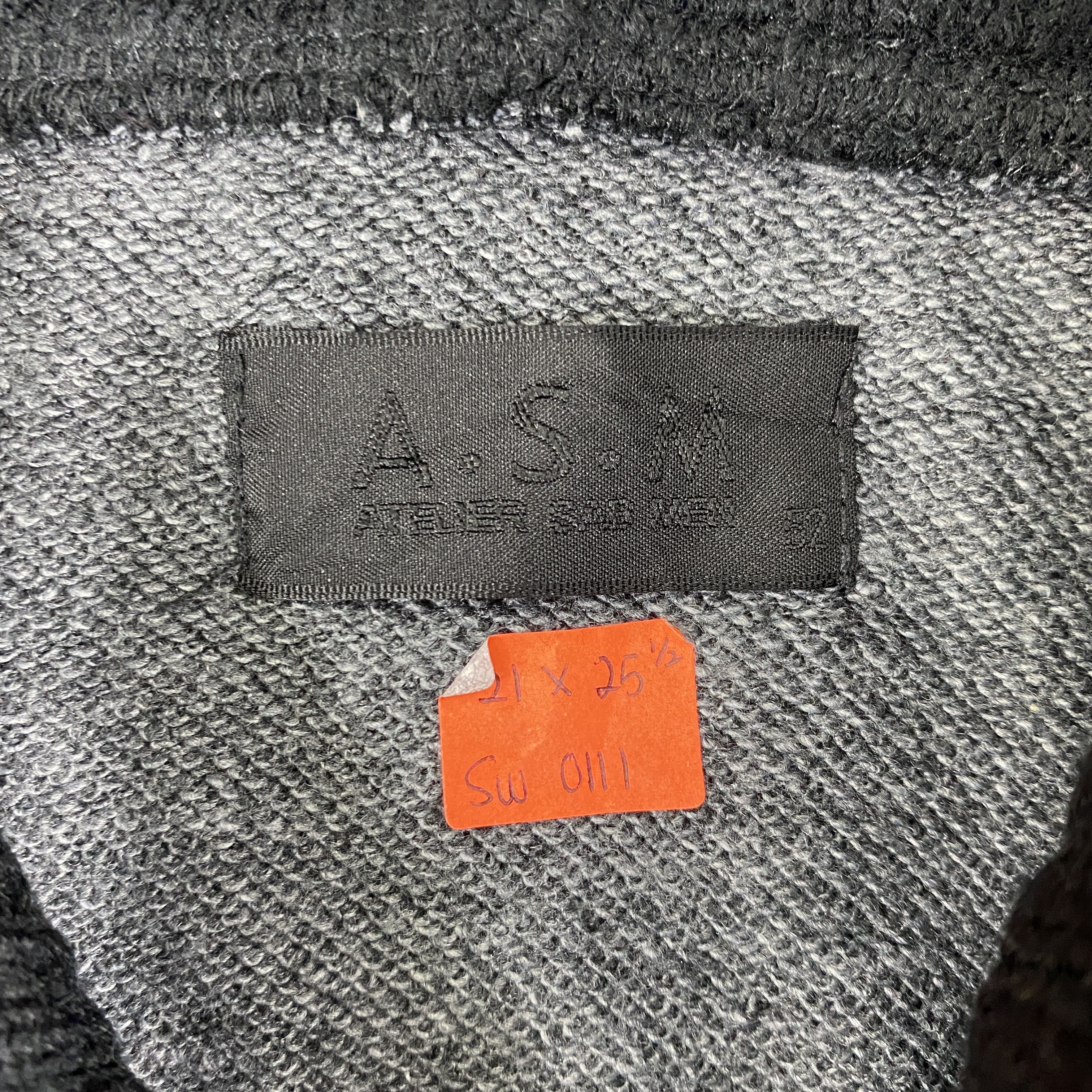 Japanese Brand Vintage Atelier Sad Men Zipper Hoodie - SW0111 Size US S / EU 44-46 / 1 - 10 Thumbnail