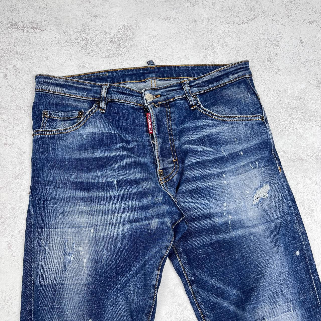 Dsquared2 Dsquared2 Men’s Jeans Distressed Paint Splatter Size US 30 / EU 46 - 2 Thumbnail