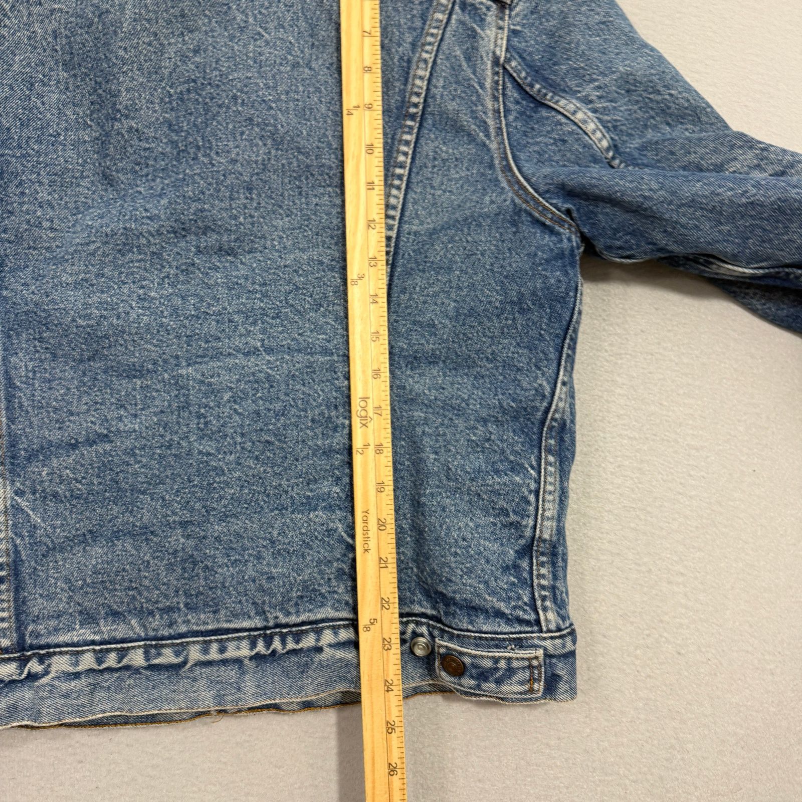 Levi's Vintage Levis Sherpa-Lined Denim Trucker Jacket 40R Blue Size US M / EU 48-50 / 2 - 13 Thumbnail