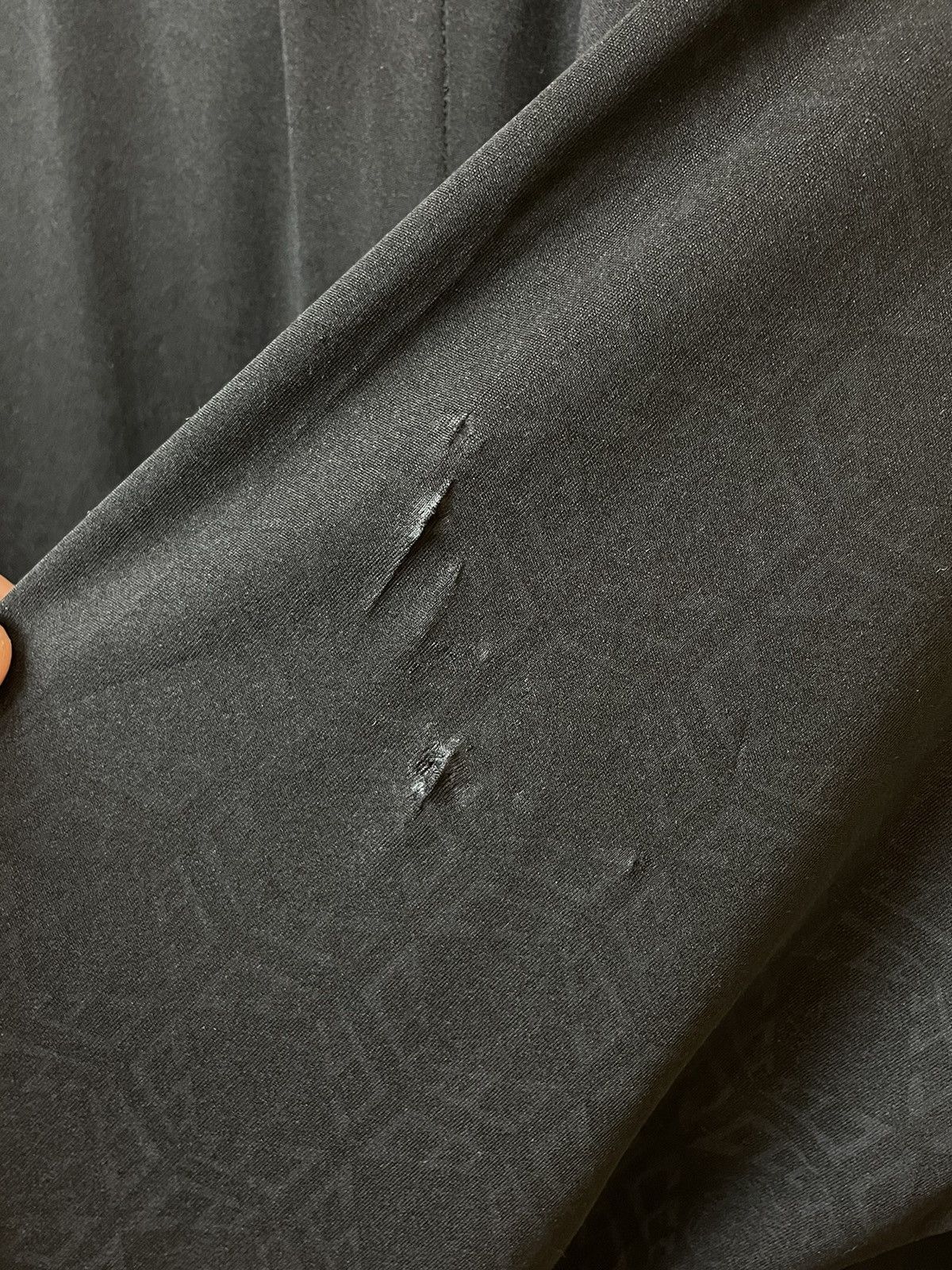 Versace × Vintage vintage 90s gianni versace black monogram button up shirt L Size US XL / EU 56 / 4 - 4 Thumbnail