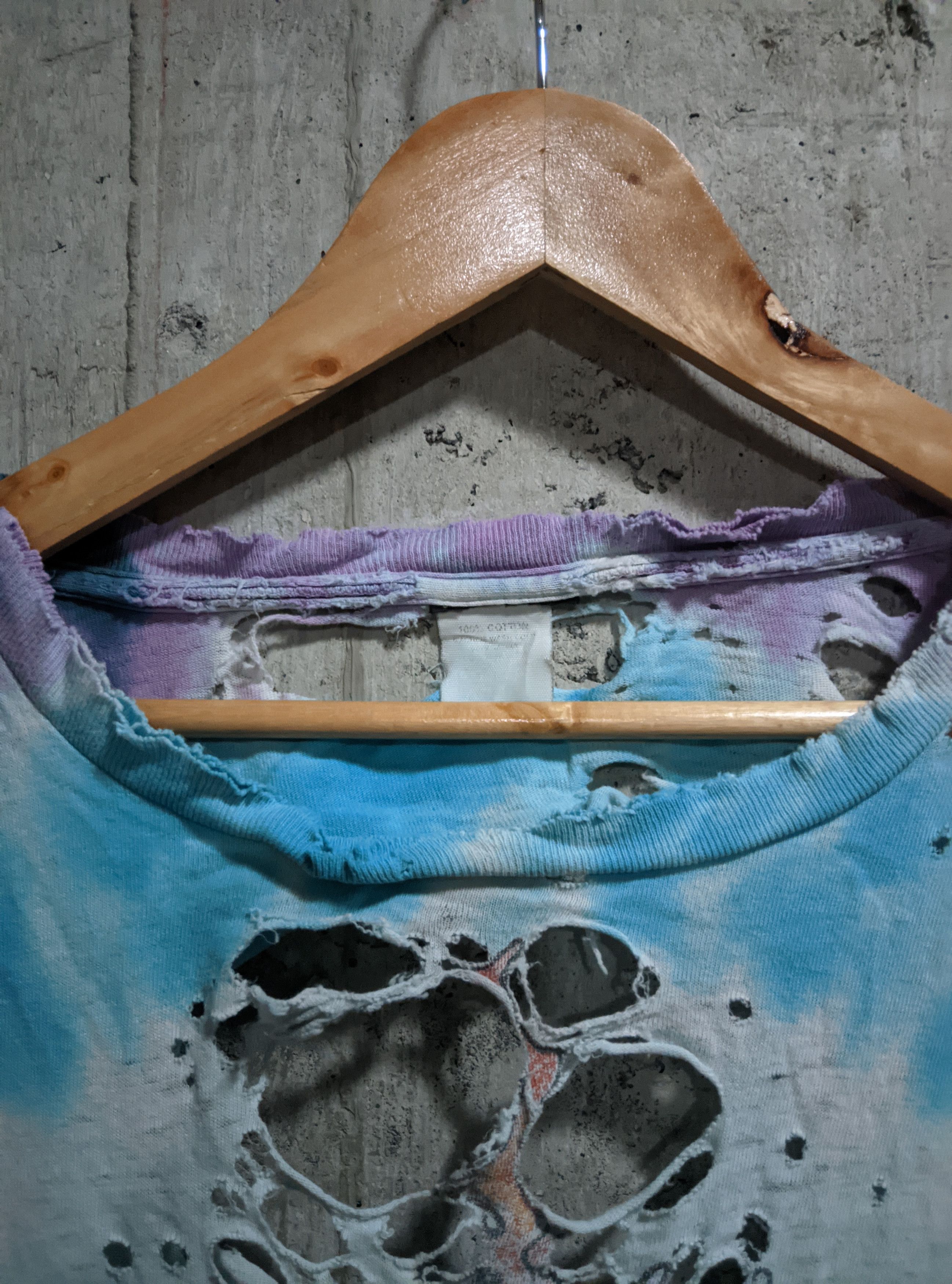Band Tees Vintage 1998 santana distressed thrashed erd Size US XXL / EU 58 / 5 - 7 Thumbnail