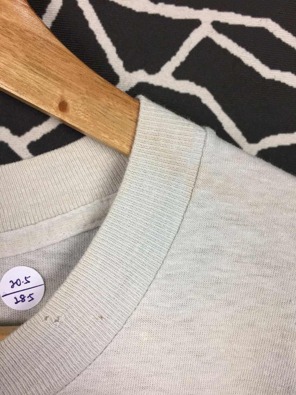 Vintage Vtg 90s BVD Made In Usa Combed Cotton Plain Pocket Tee Size US L / EU 52-54 / 3 - 5 Thumbnail