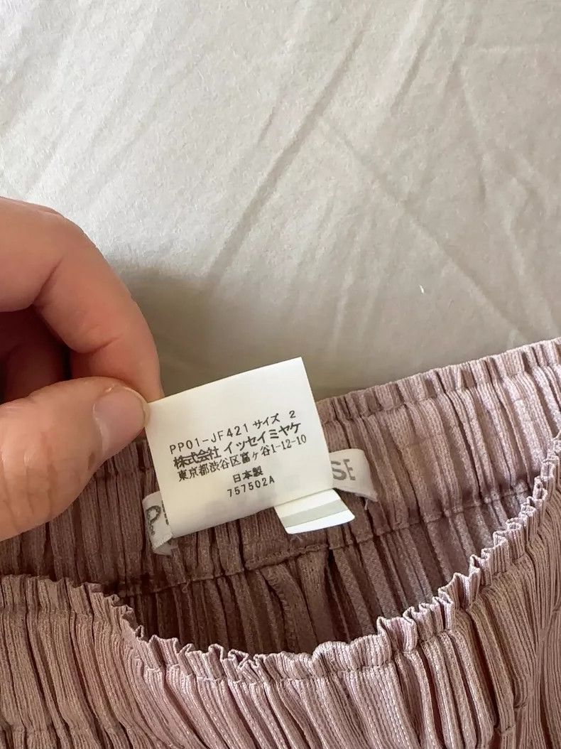 Issey Miyake issey miyake size:2 Pink casual pants 2506-Nextarrow Size 42" / US 20 - 3 Thumbnail