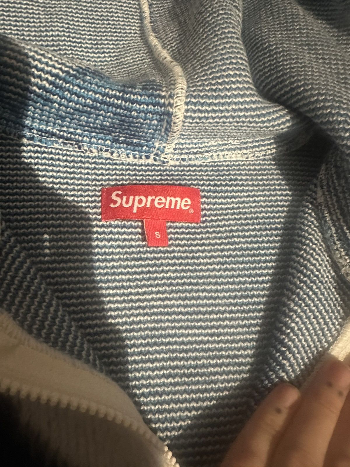Supreme Supreme Eagle Knit Zip Up Hoodie Size US S / EU 44-46 / 1 - 4 Thumbnail