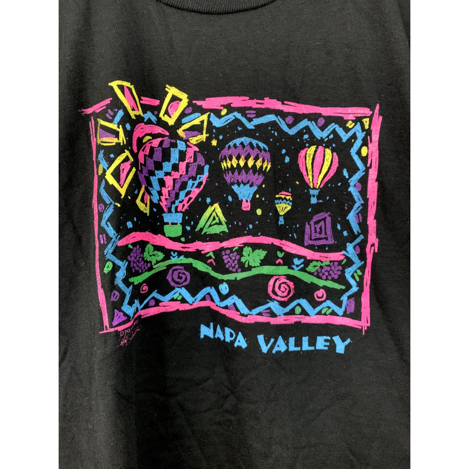 Jerzees 1990 Youth L Napa Valley Montana Single Stitch Test Print Size L / US 10 / IT 46 - 3 Thumbnail