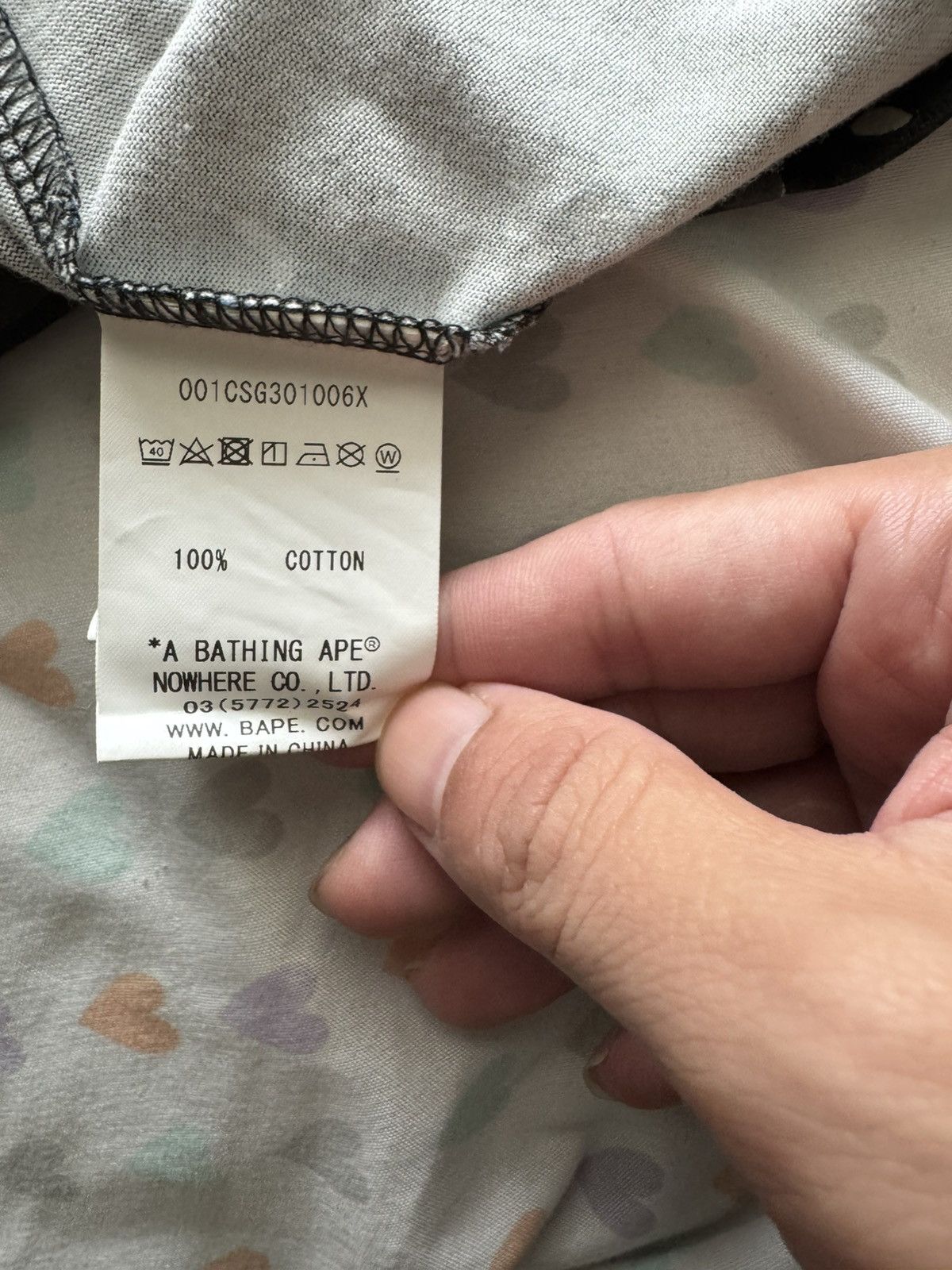 Bape Bape space camo shark tee Size US L / EU 52-54 / 3 - 5 Thumbnail