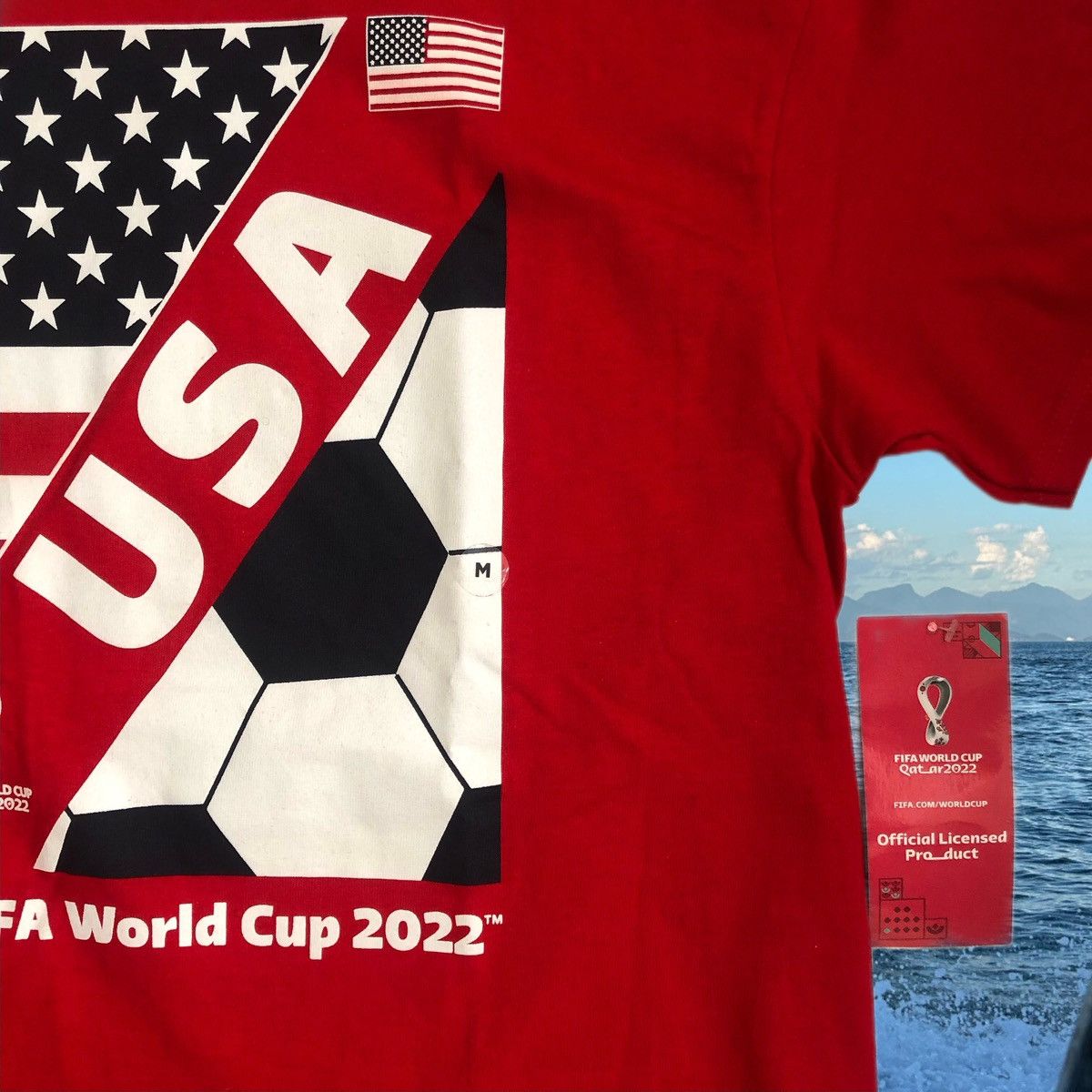 Other USA 2022 fifa World Cup Qatar tee shirt Size US M / EU 48-50 / 2 - 6 Thumbnail