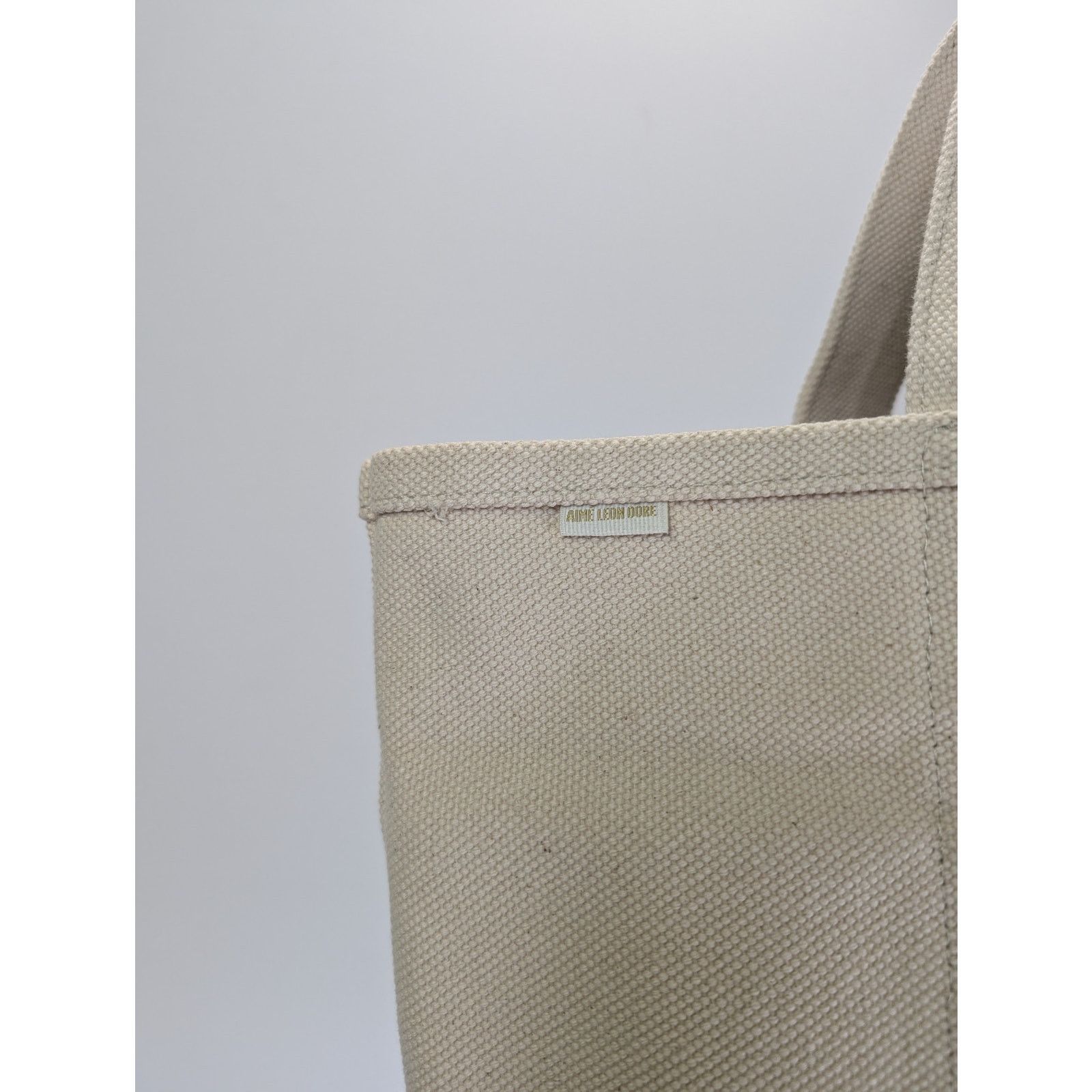 Aime Leon Dore o1rshd1 Size: OS / Small Unisphere Tote in Beige Size ONE SIZE - 5 Thumbnail
