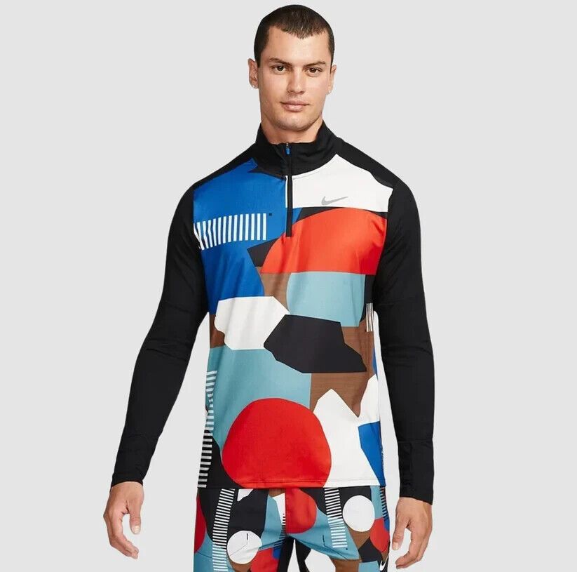 Nike A.I.R Hola Lou Mens 1/4 Zip Midlayer Running Track suit