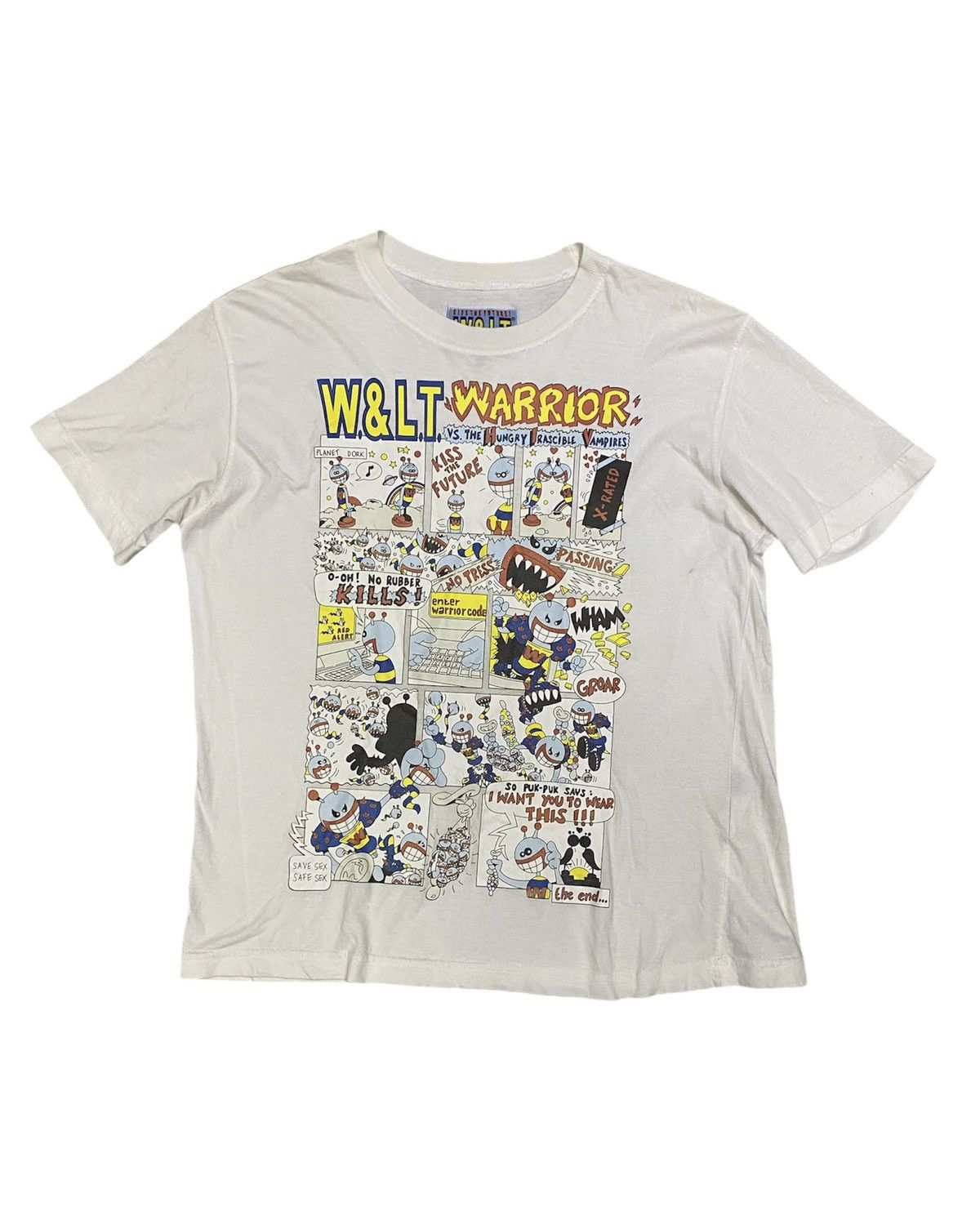 Walter Van Beirendonck SS98 W&LT Puk Puk punk Comic Tee Size US M / EU 48-50 / 2 - 1 Thumbnail