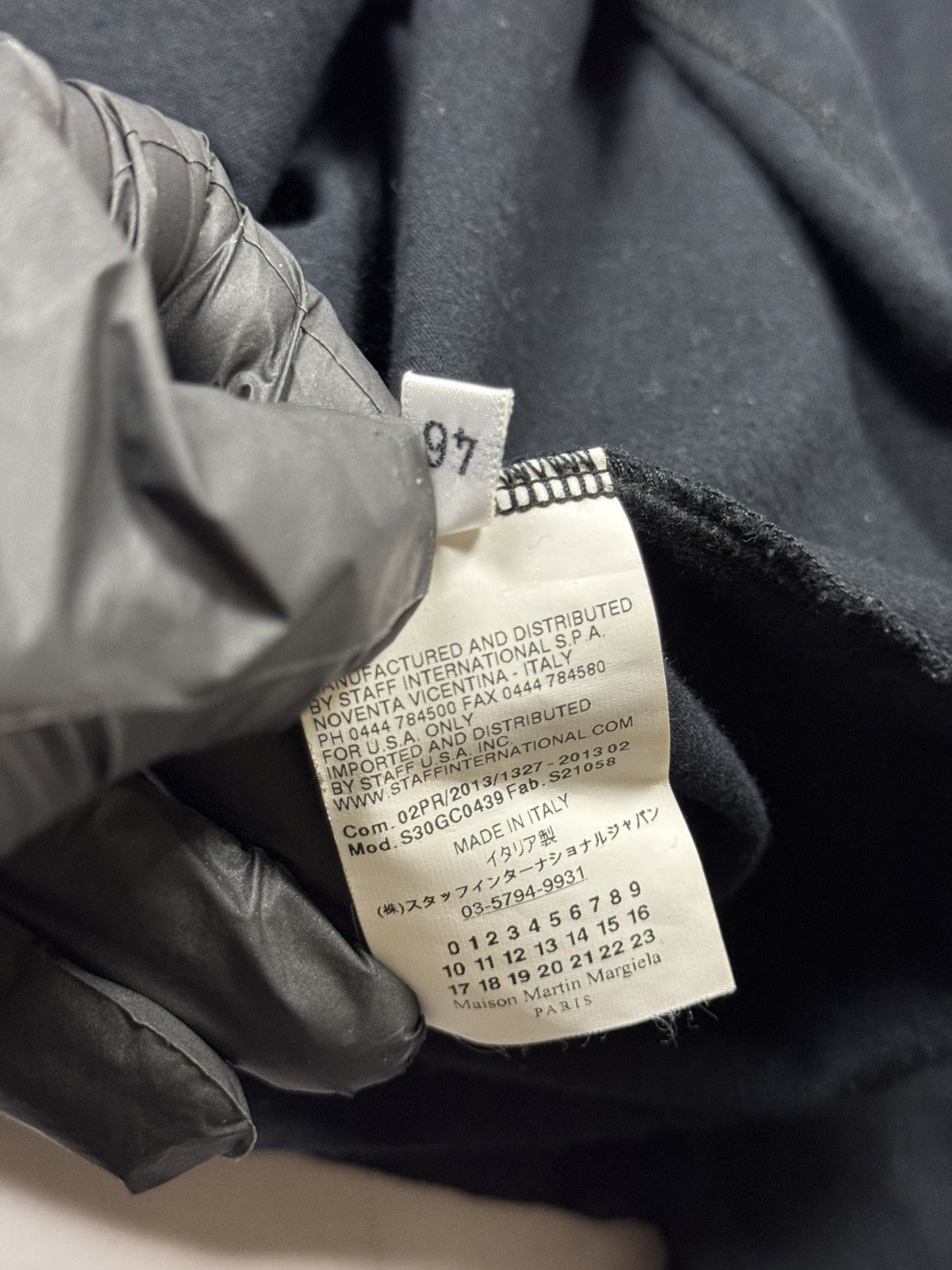 Maison Margiela Ss13 Maison Margiela Abstract Tee(Black/M) Size US M / EU 48-50 / 2 - 9 Thumbnail