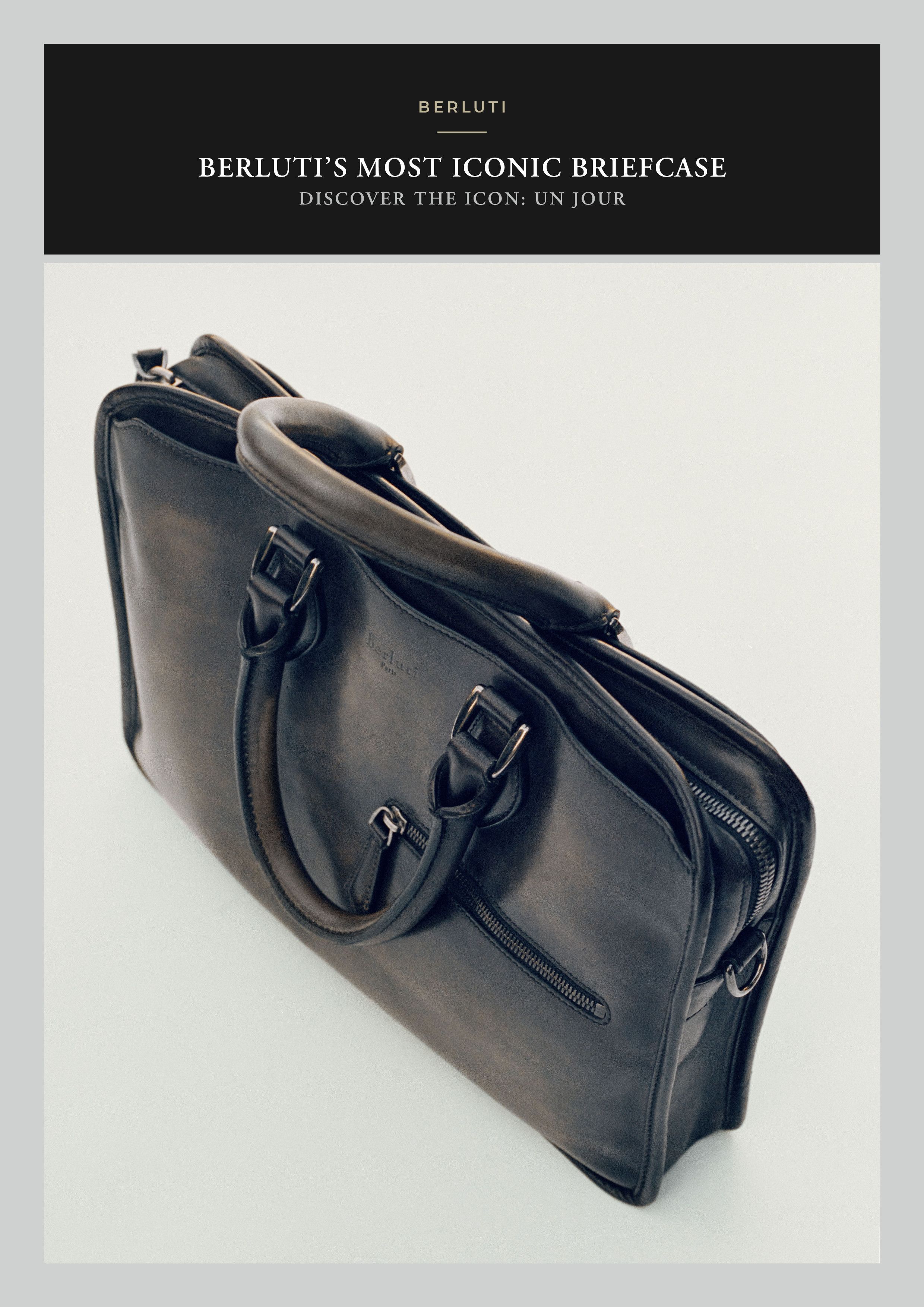 Berluti Ultimate Rare $36K MTO BERLUTI Alligator Crocodile Briefcase Size ONE SIZE - 7 Thumbnail