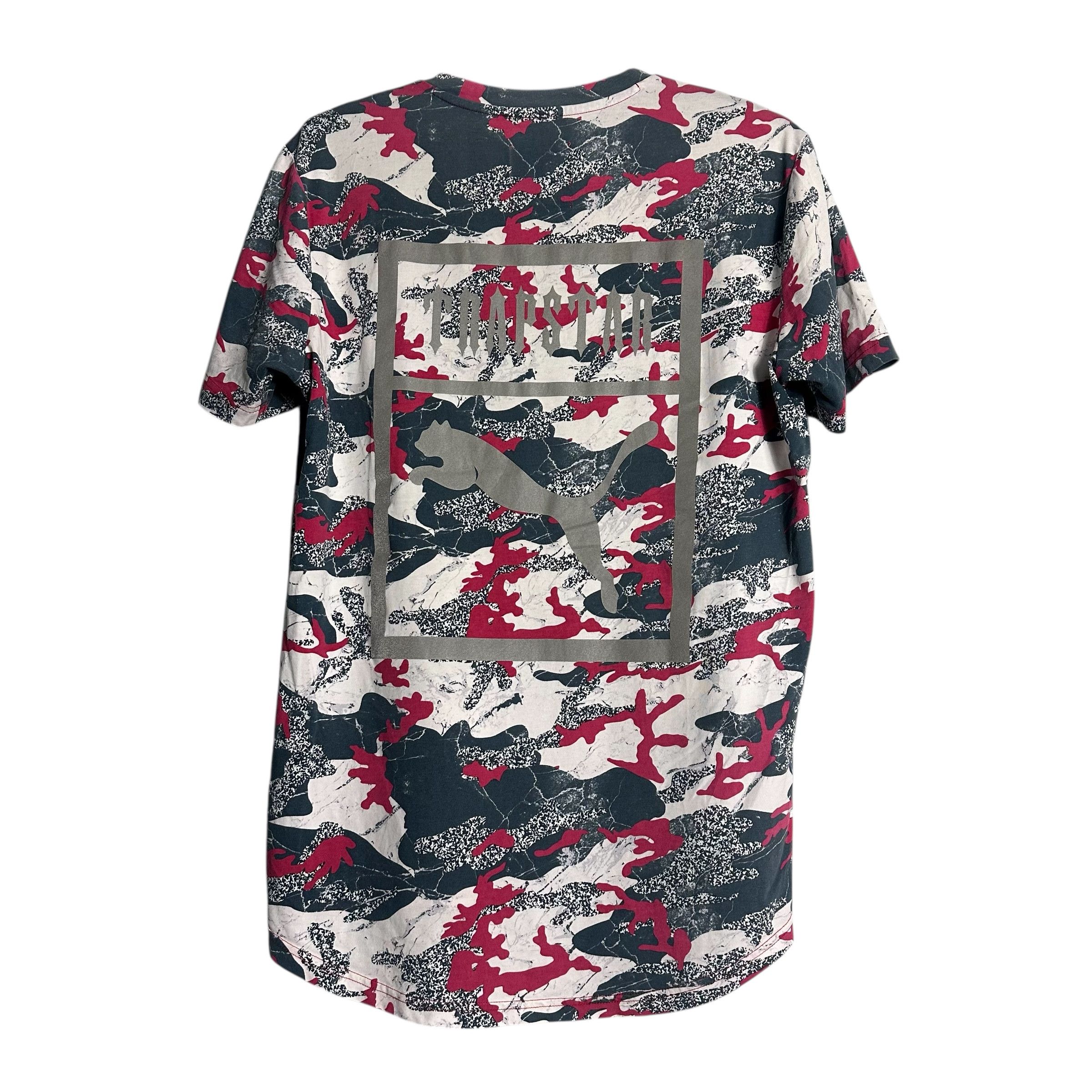 Puma × Trapstar London 🔥RARE🔥Puma x Trapstar Reflective Logo Camo T-shirt Size US S / EU 44-46 / 1 - 4 Thumbnail