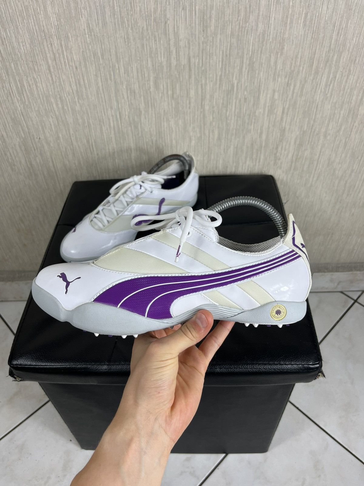 Puma × Vintage Brand New Vintage Puma speed cat y2k golf sunny sneakers Size US 8.5 / EU 41-42 - 15 Thumbnail
