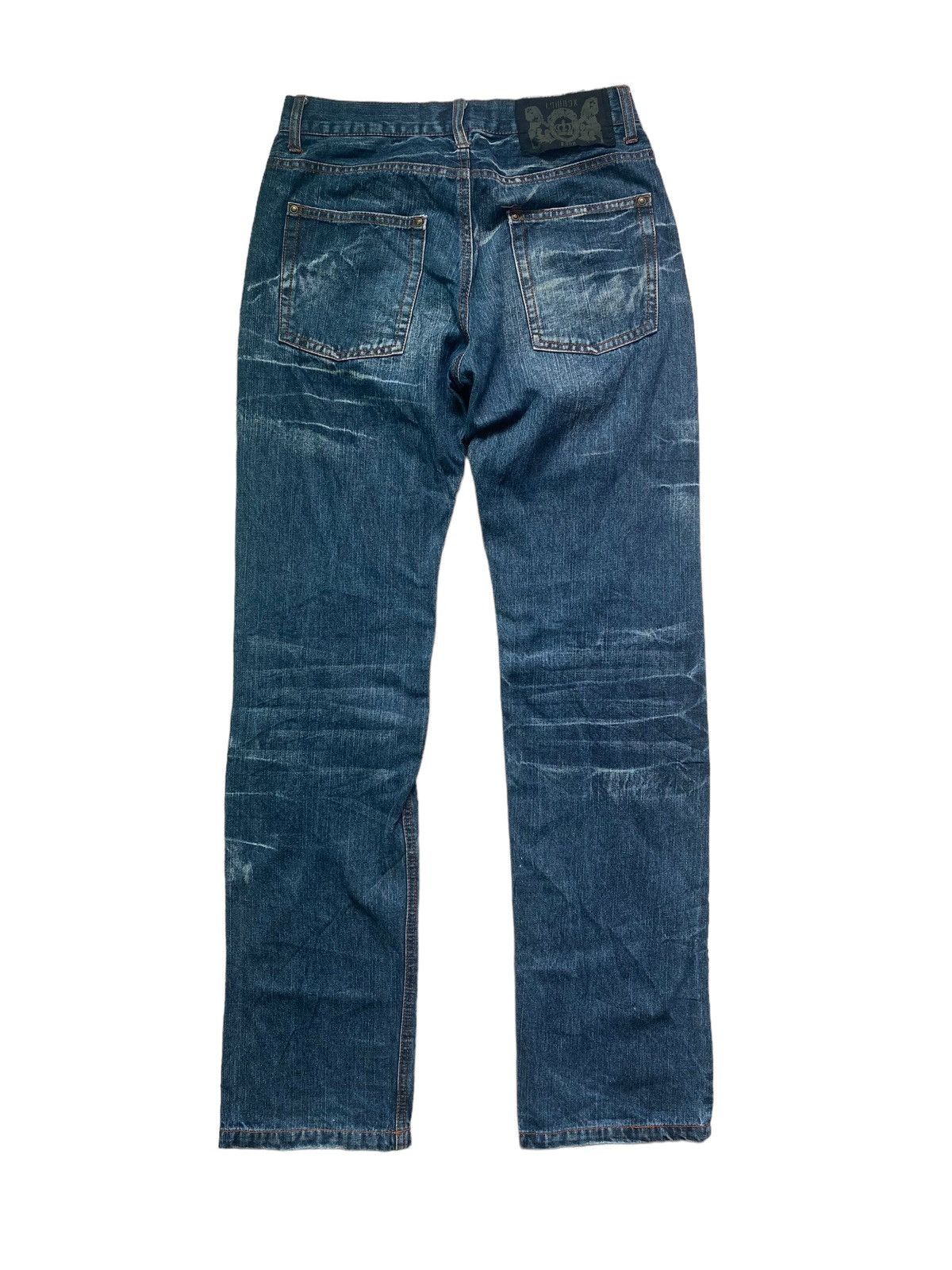 LOWBOX Vintage Lowbox Regular Fit Denim Punk Grunge Style Size US 28 / EU 44 - 2 Thumbnail