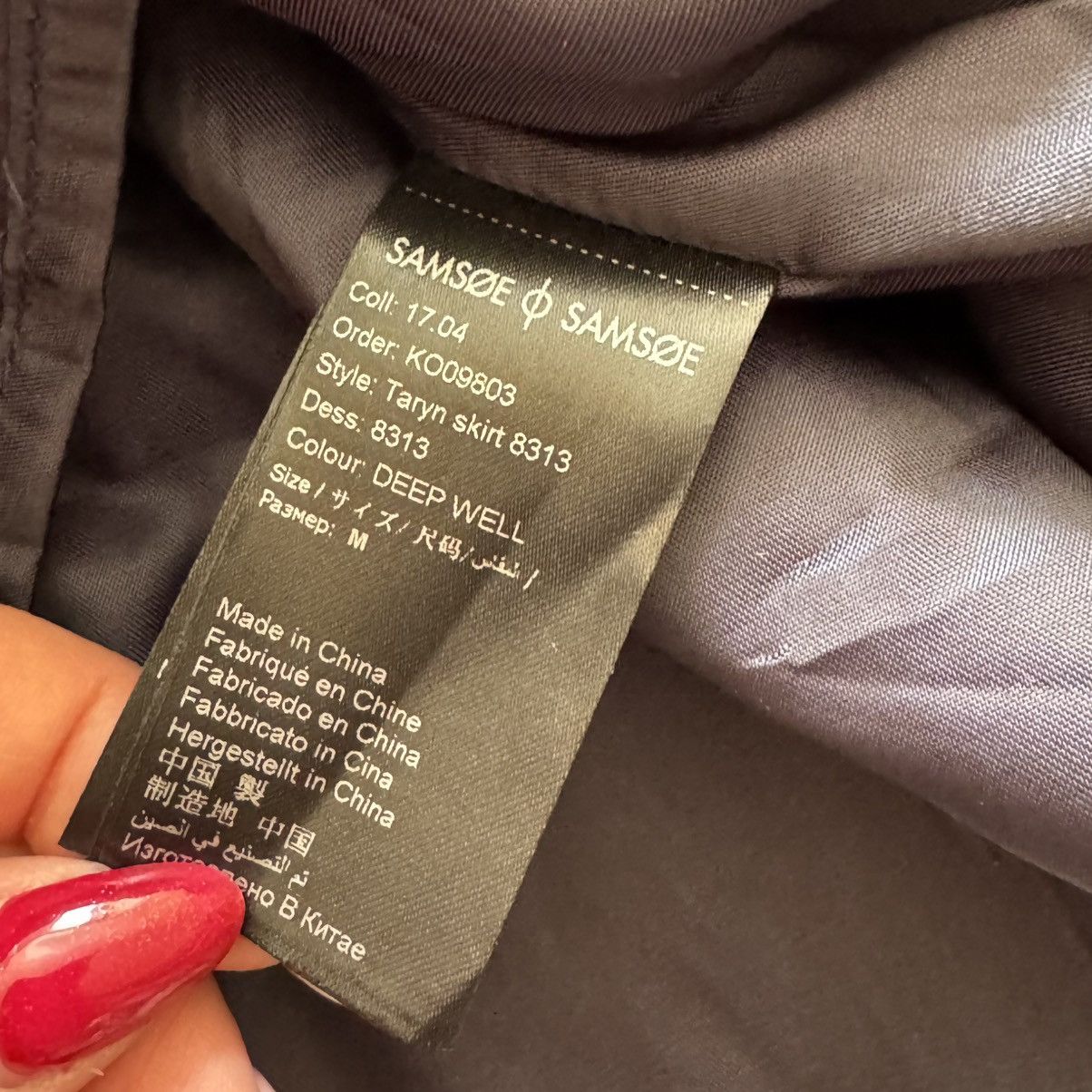 Samsoe Samsoe Samsoe & Samsoe Mini Skirt Embroidered Woven Size M Size 28" / US 6 / IT 42 - 9 Thumbnail