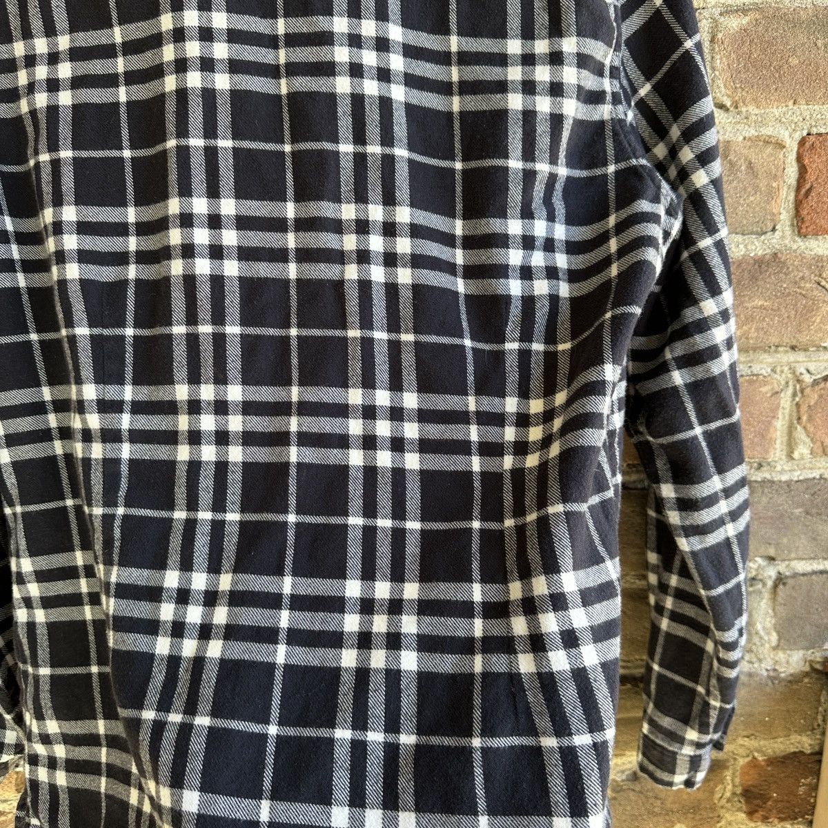 Burberry Vintage Burberry London Flannel Nova Check Shirt Button Up M Size M / US 6-8 / IT 42-44 - 20 Thumbnail