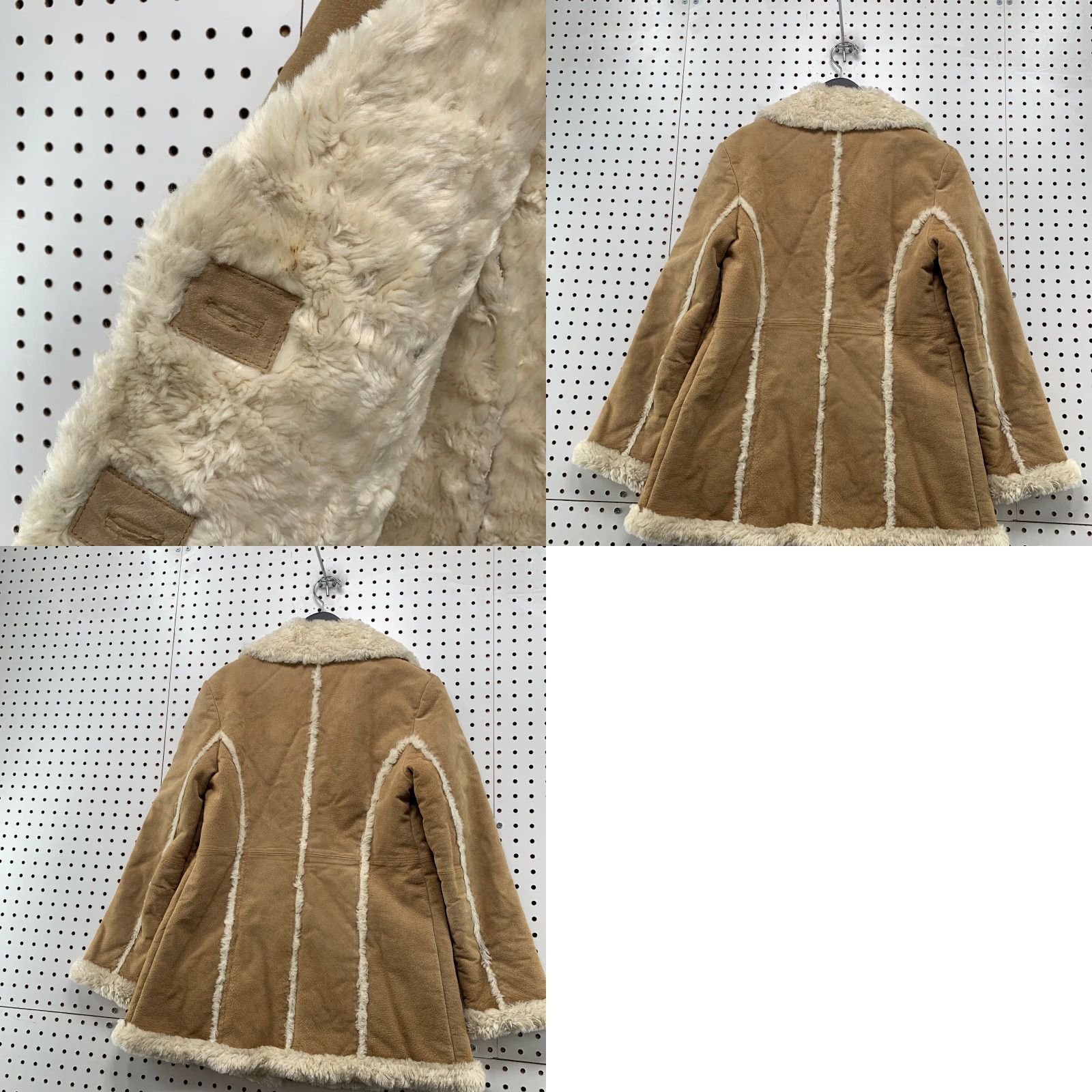 Vintage VINTAGE Wilsons Leather Jacket Womens Small Brown Maxima Shearling Leather Penny Lane Regular Brown Size S / US 4 / IT 40 - 11 Thumbnail