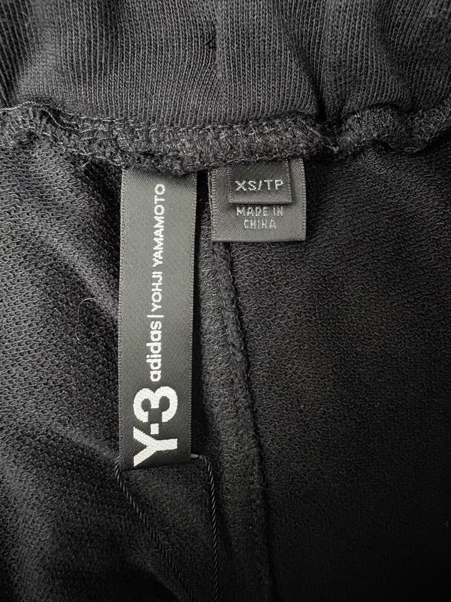 Y-3 Y-3 Black Cropped Pants K1 Size US 29 - 3 Thumbnail