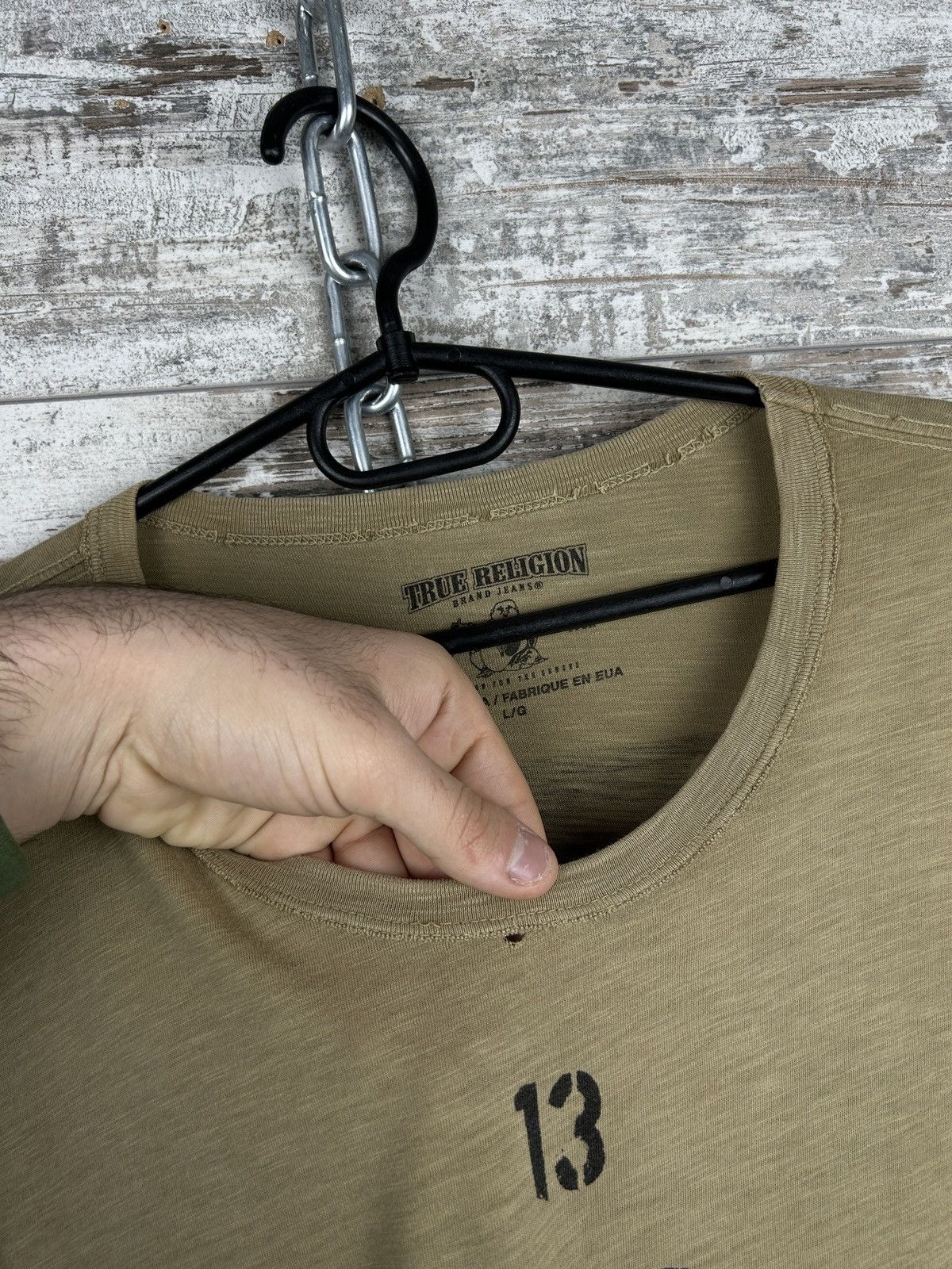 True Religion × Vintage Mens Vintage True Religion distributed T-shirt y2k rare OG Size US L / EU 52-54 / 3 - 5 Thumbnail