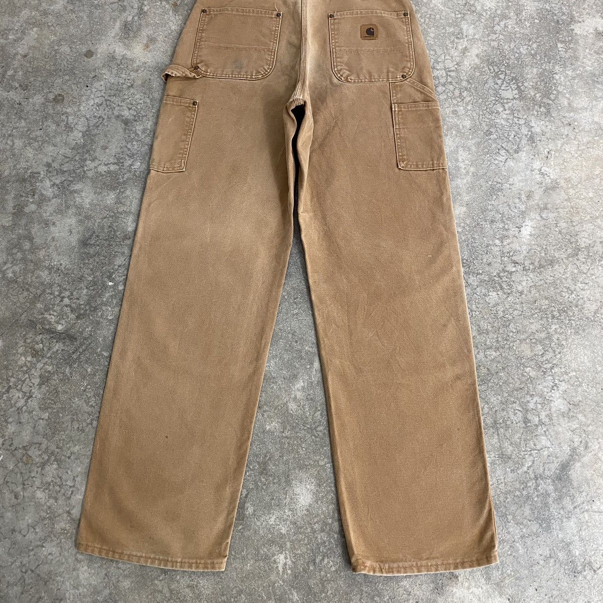 Carhartt Vintage Carhartt Double Knee Tan Carpenter Work Pants Size US 34 / EU 50 - 15 Thumbnail