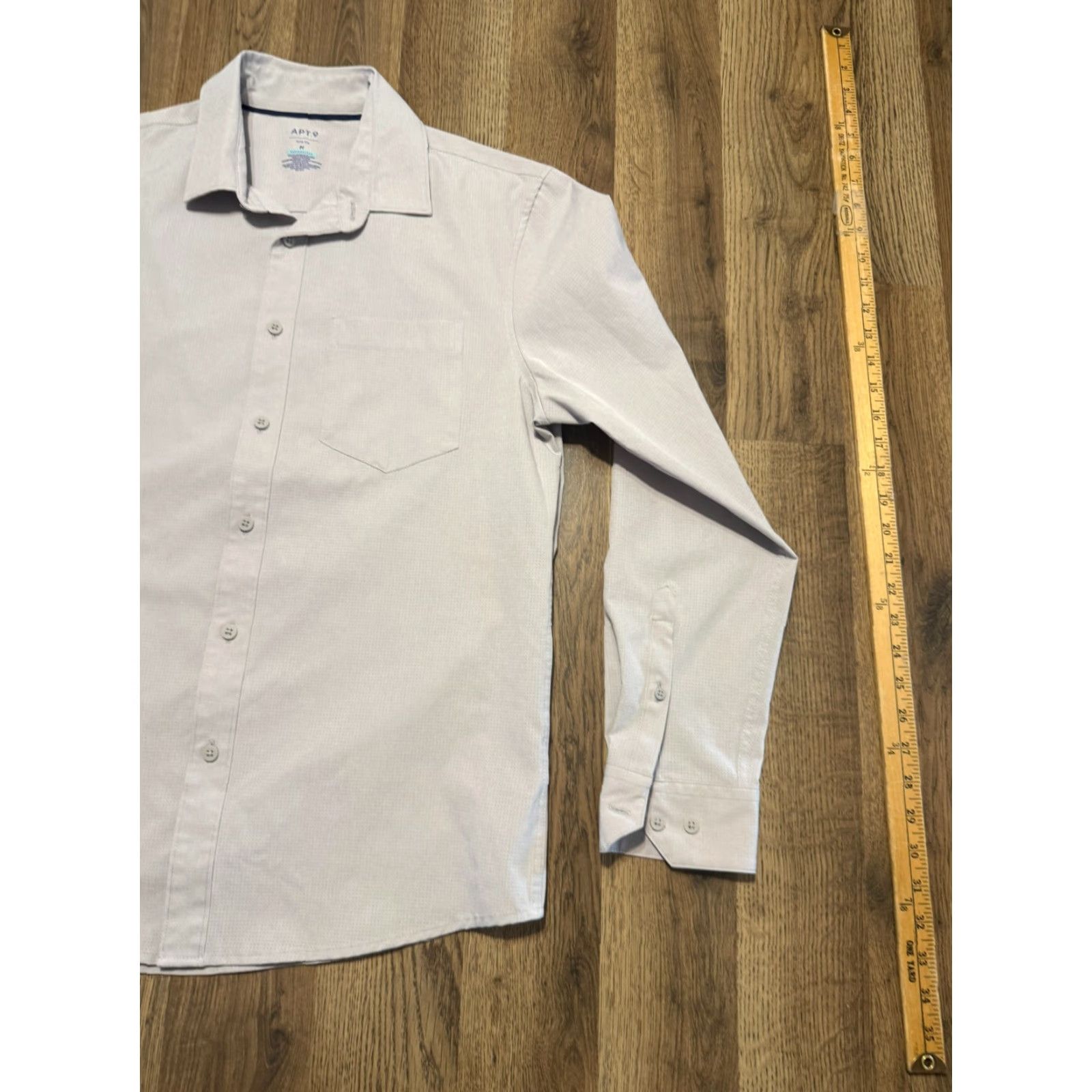 Apt. 9 APT. 9 Shirts Men's Size Large Gray Long Sleeve Button Up Pockets Casual Size US L / EU 52-54 / 3 - 3 Thumbnail