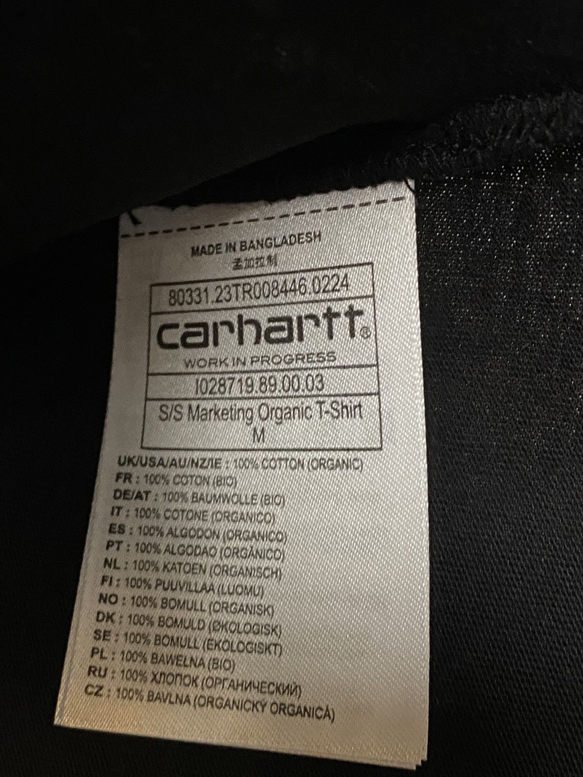 Carhartt Wip Carhartt WIP X T-shirt Solo size M black new Size US M / EU 48-50 / 2 - 7 Thumbnail