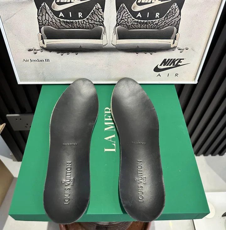 Louis Vuitton Louis Vuitton Low-Top Casual Sneakers in Black Green -2508 Size US 9.5 / EU 42-43 - 1 Thumbnail