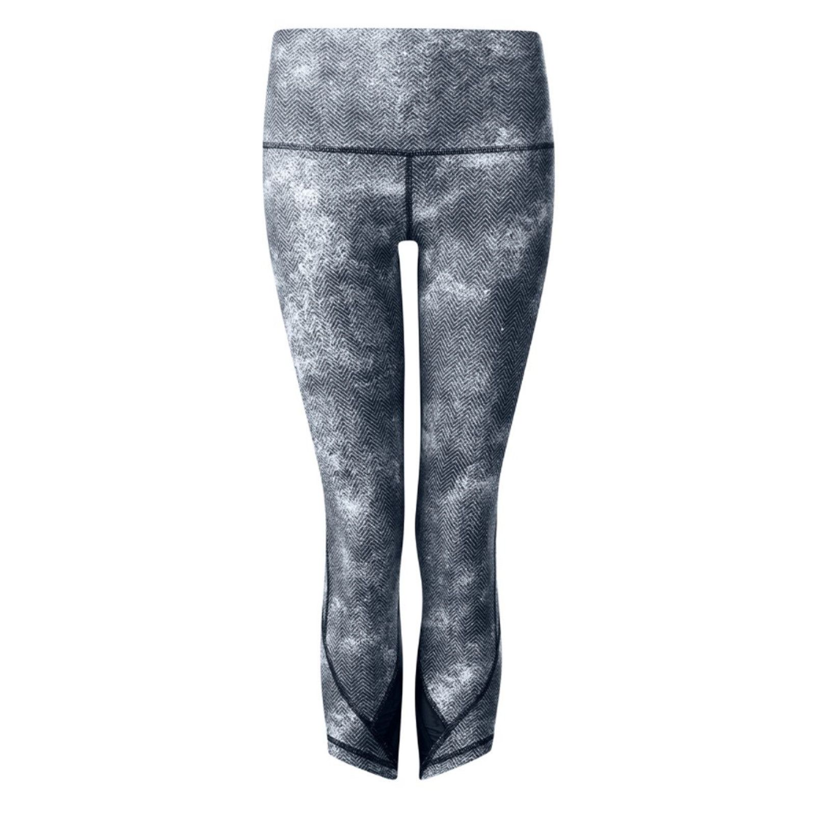 Lululemon Lululemon Essential Rhythm Crop Leggings Sz 4 Diffusion Lux Size 27" / US 4 / IT 40 - 6 Thumbnail