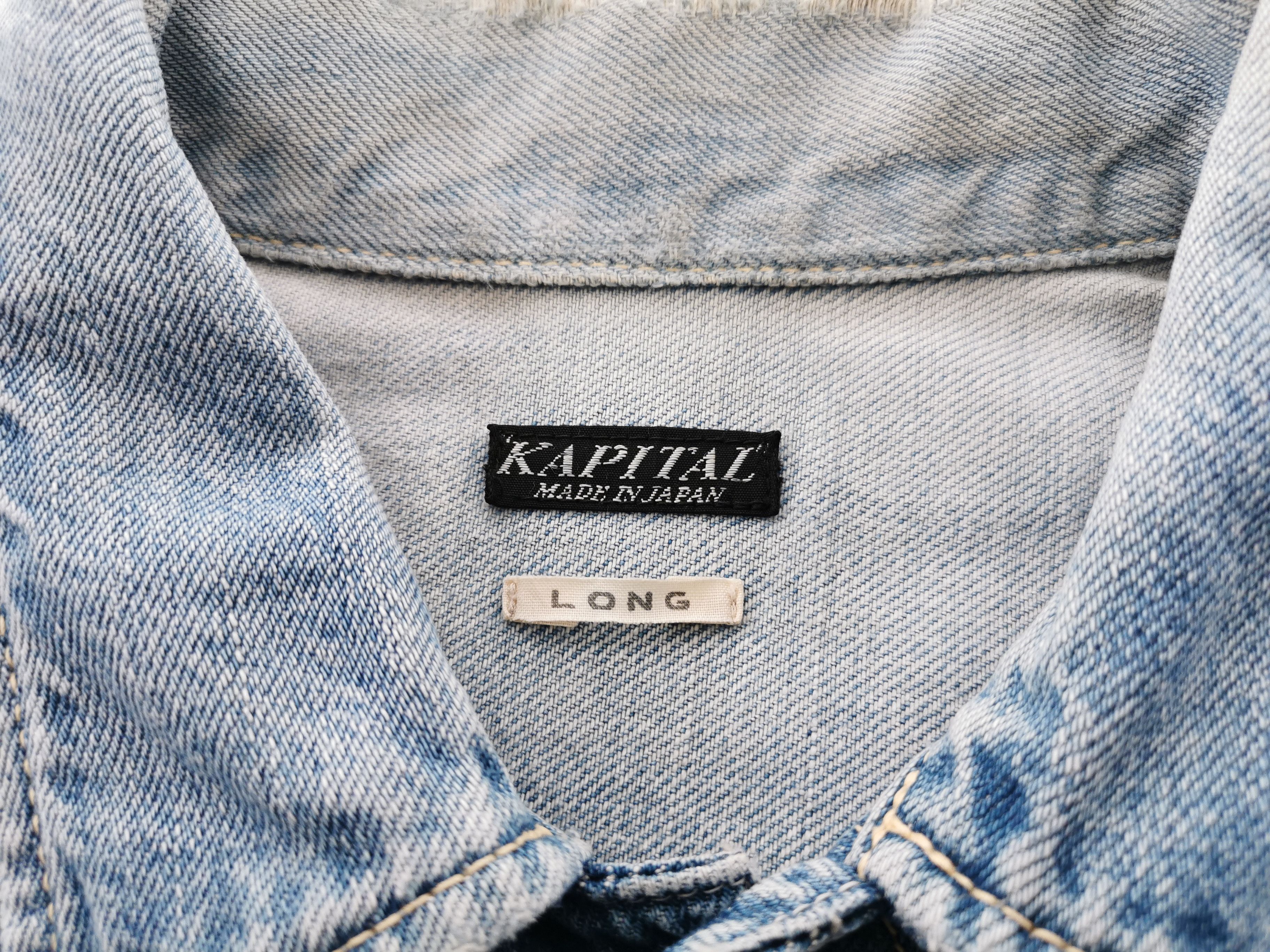 Kapital Vintage 90's Kapital Denim Jacket Made In Japan Size S Size S / US 4 / IT 40 - 5 Thumbnail