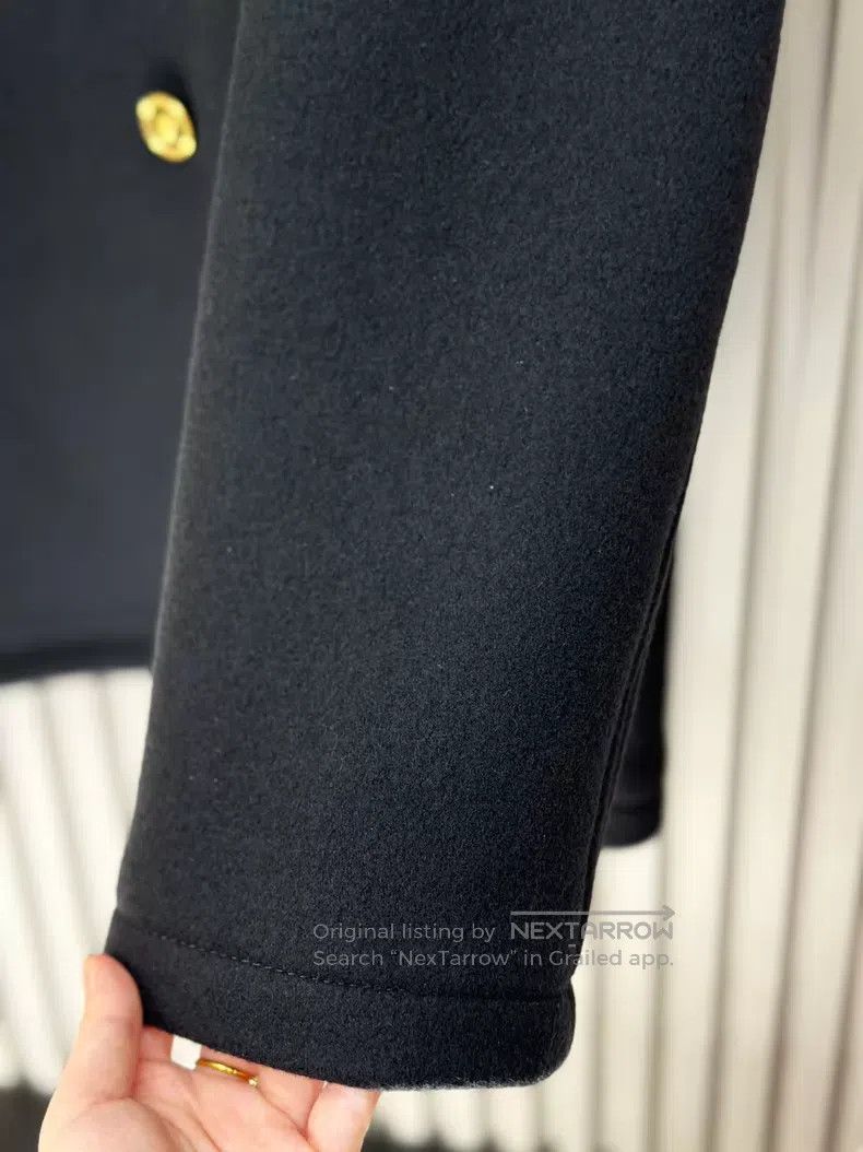 Versace Versace Black double-breasted wool coat Size XL / US 12-14 / IT 48-50 - 5 Thumbnail