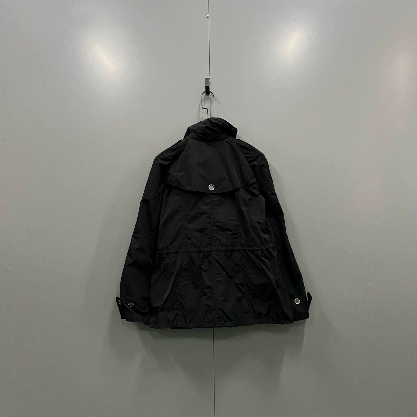 Burberry Burberry Black Stand Collar Multi-Pocket Jacket Size US L / EU 52-54 / 3 - 2 Thumbnail