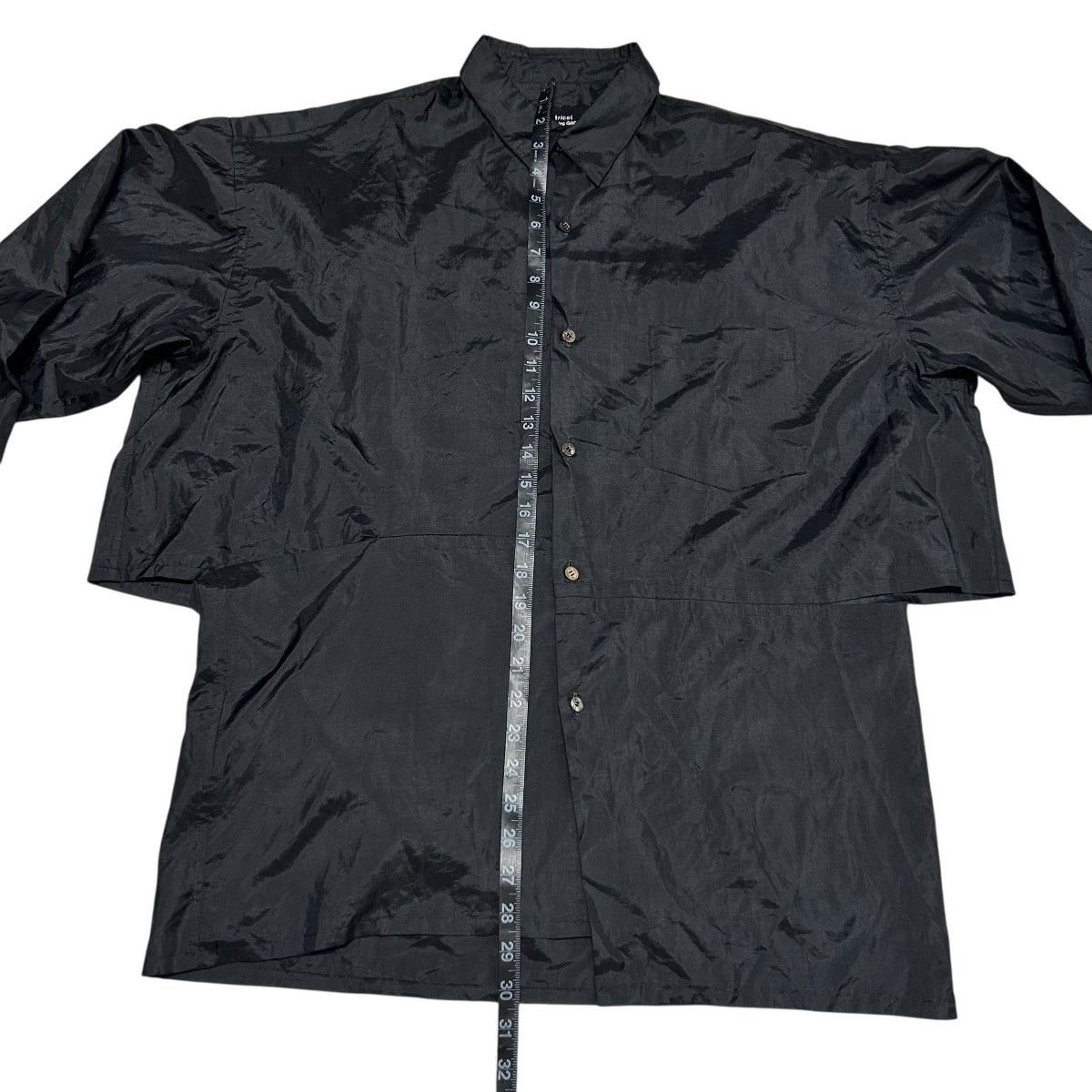 Comme des Garcons 562 Comme Des Garcons 90s asymmetry docking shirt vintage Size US L / EU 52-54 / 3 - 22 Thumbnail