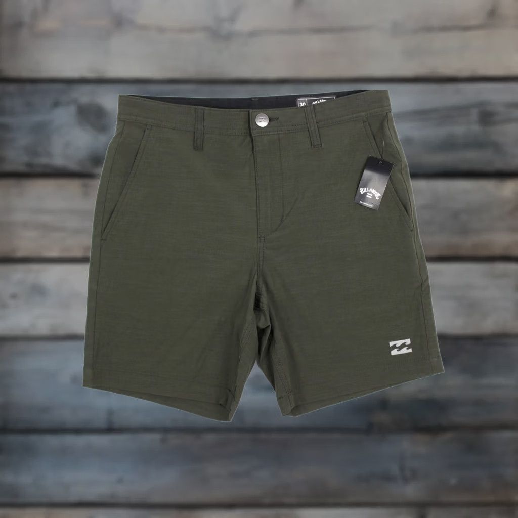 Billabong Billabong Men's Jared Hybrid 18" Shorts 30 Dak Green CHR Short Mens 30 Green Chino Casual Beach 8in Inseam Size US 30 / EU 46 - 1 Thumbnail
